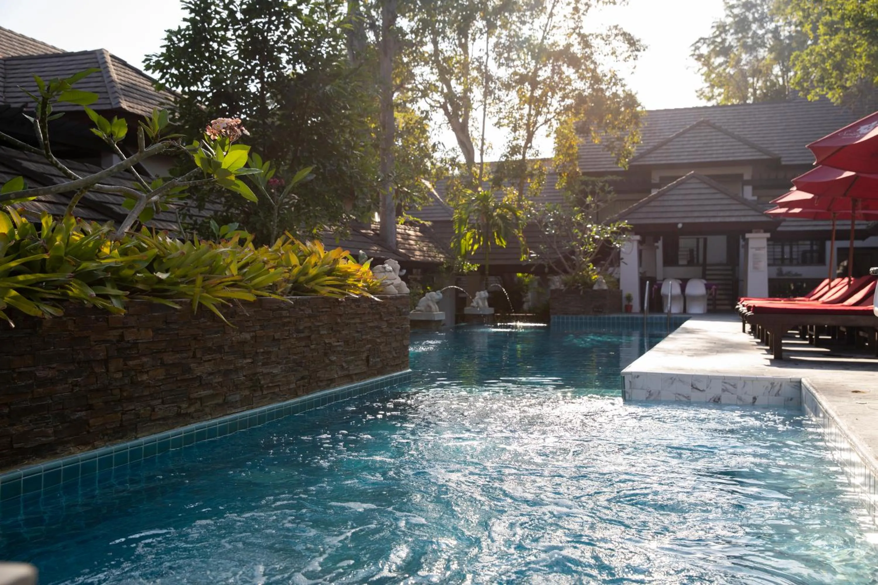 People in Samed Pavilion Resort