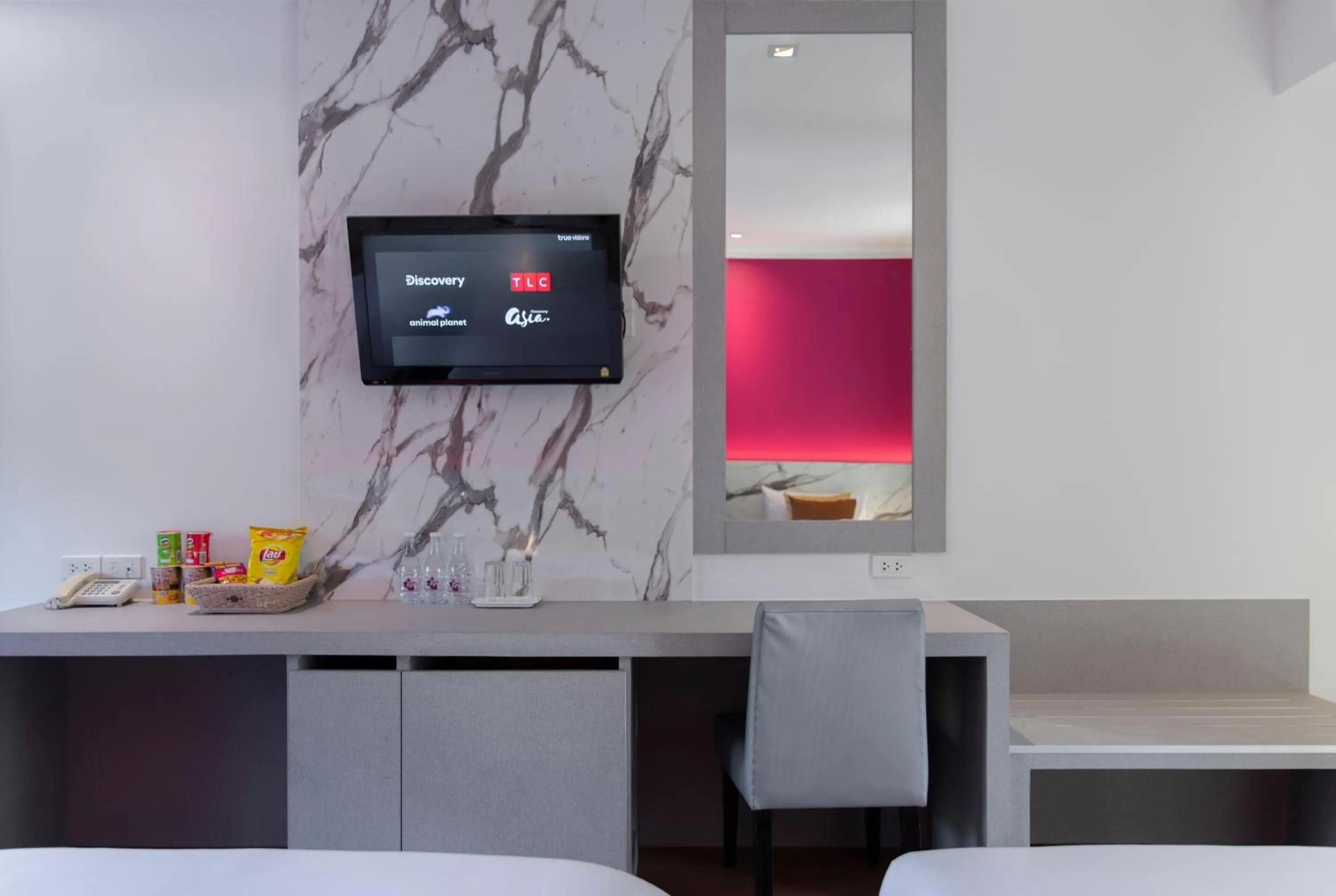 TV and multimedia, Bed in Samed Pavilion Resort