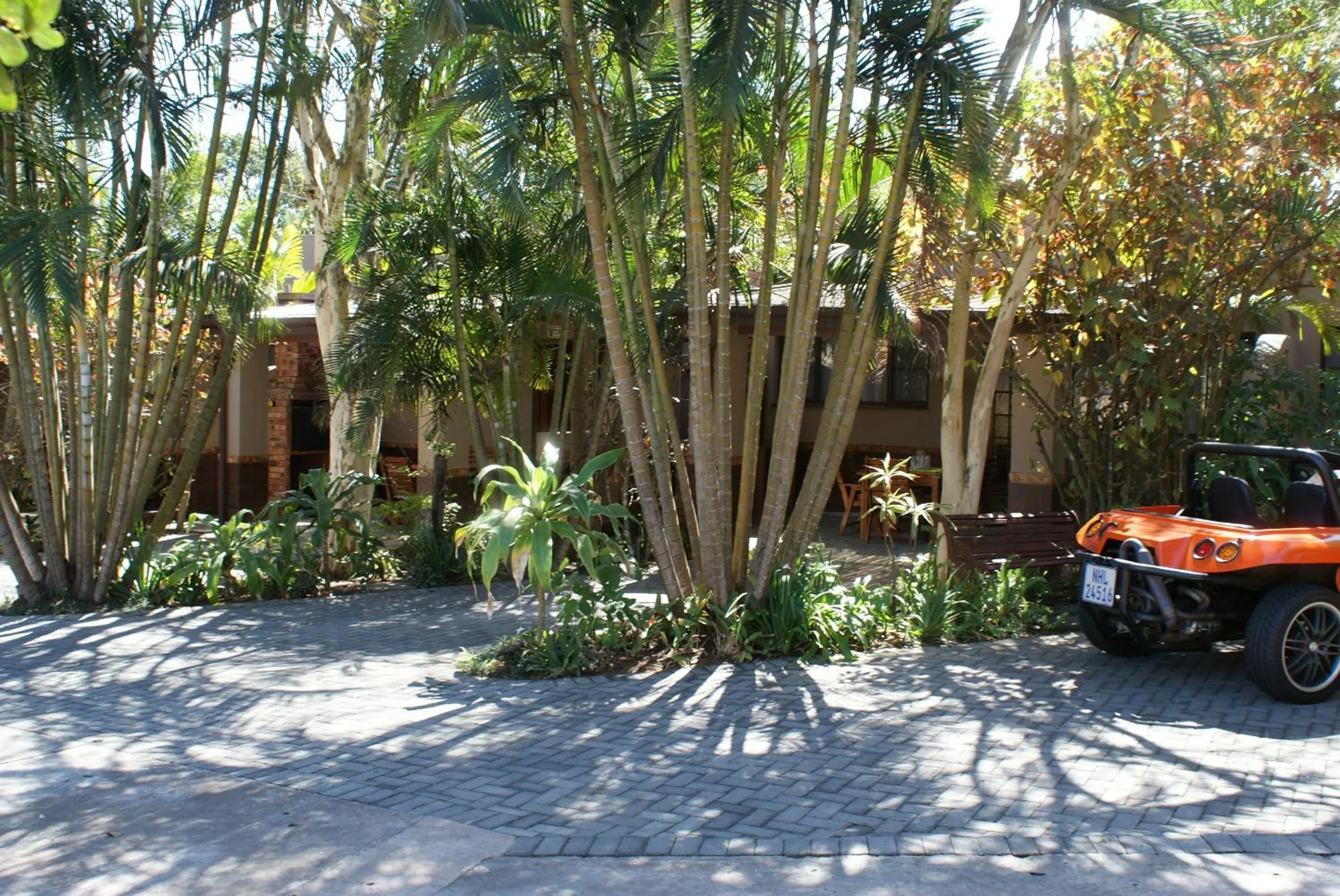 Garden in Ndiza Lodge and Cabanas