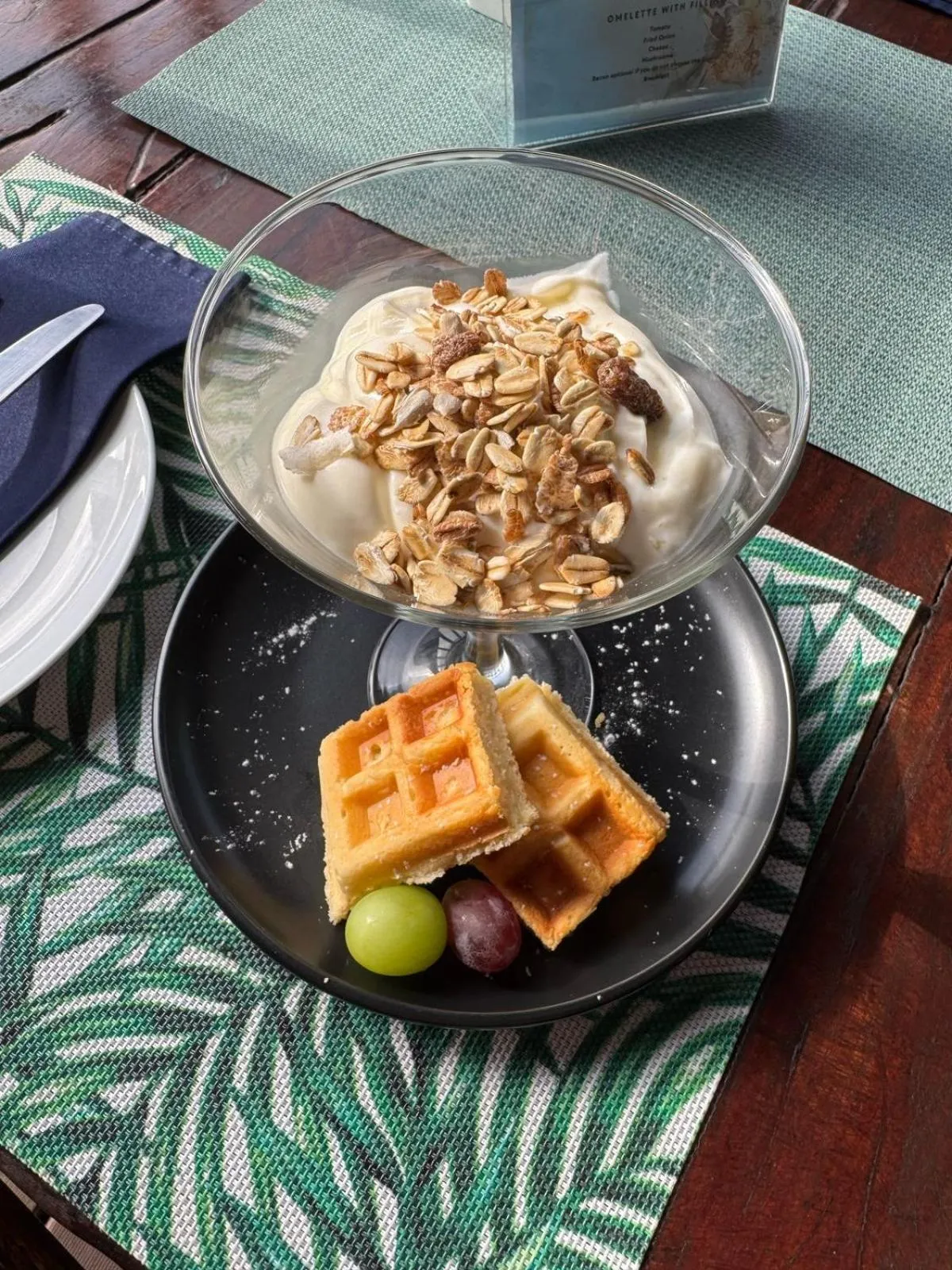 Breakfast in Ndiza Lodge and Cabanas