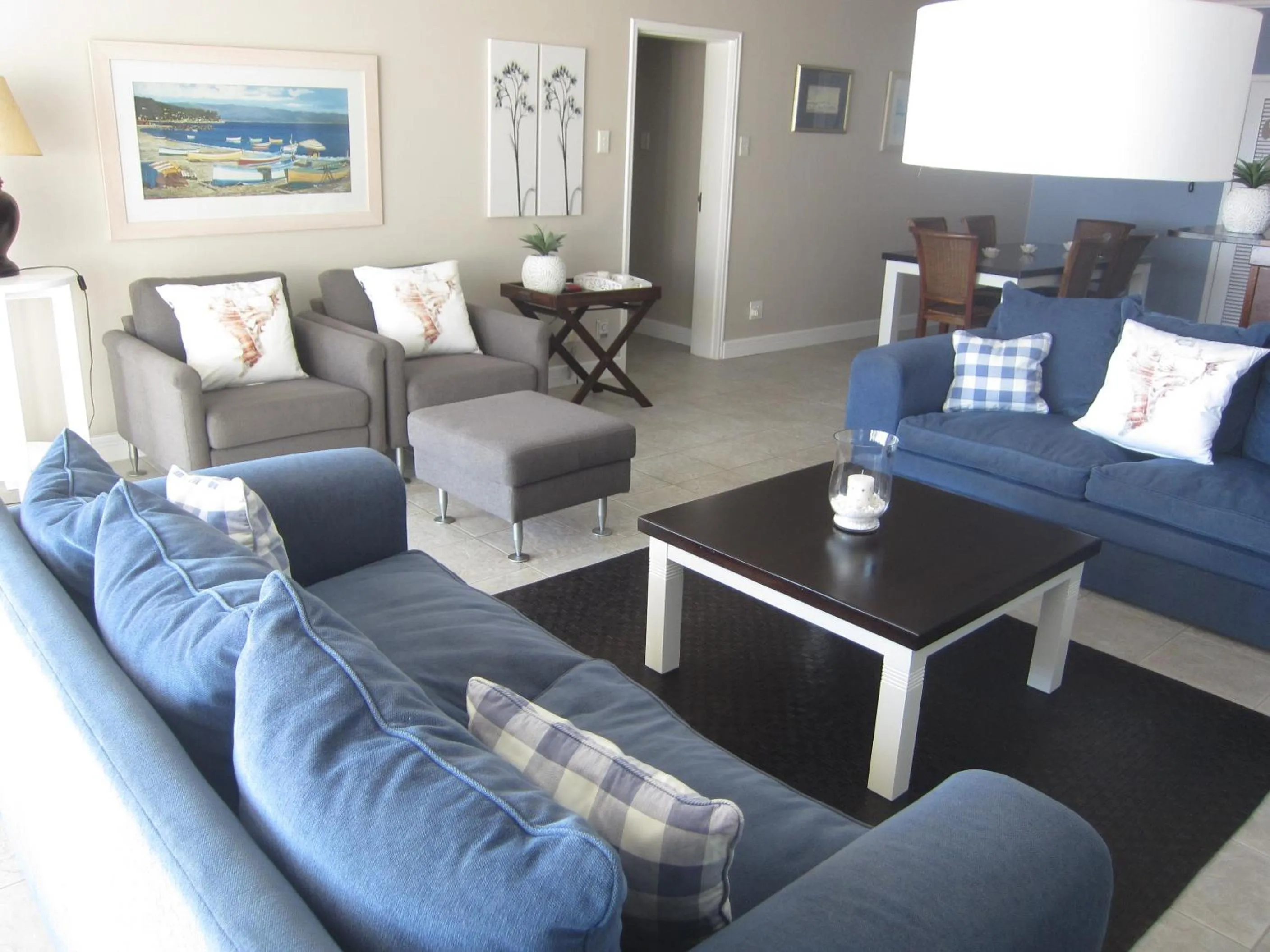 Living room in An Der Mole Apartment