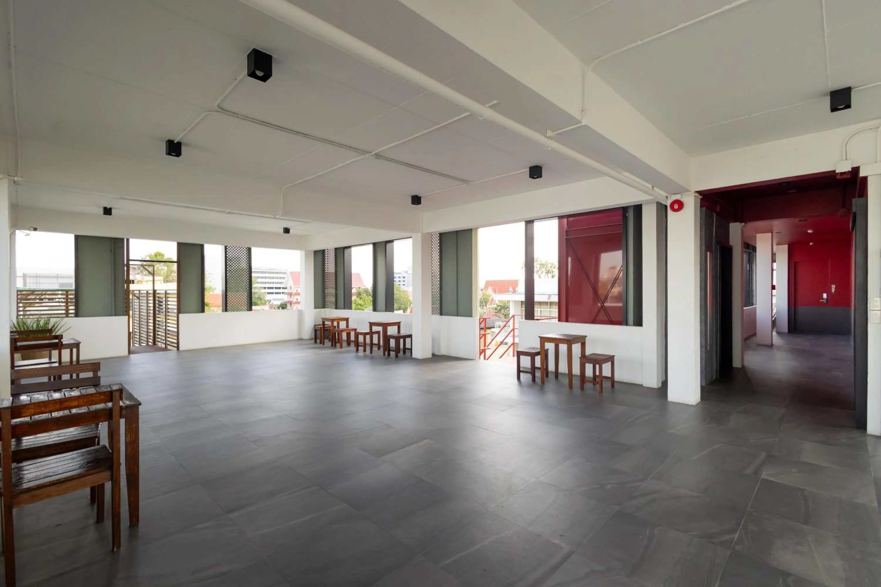 Seating area in Penpark Place