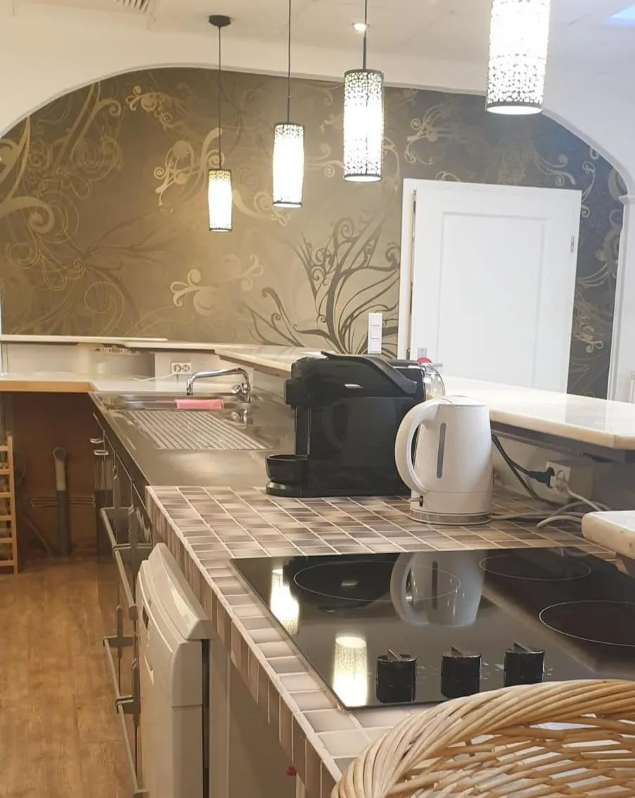 kitchen in Hotel Glockengasse