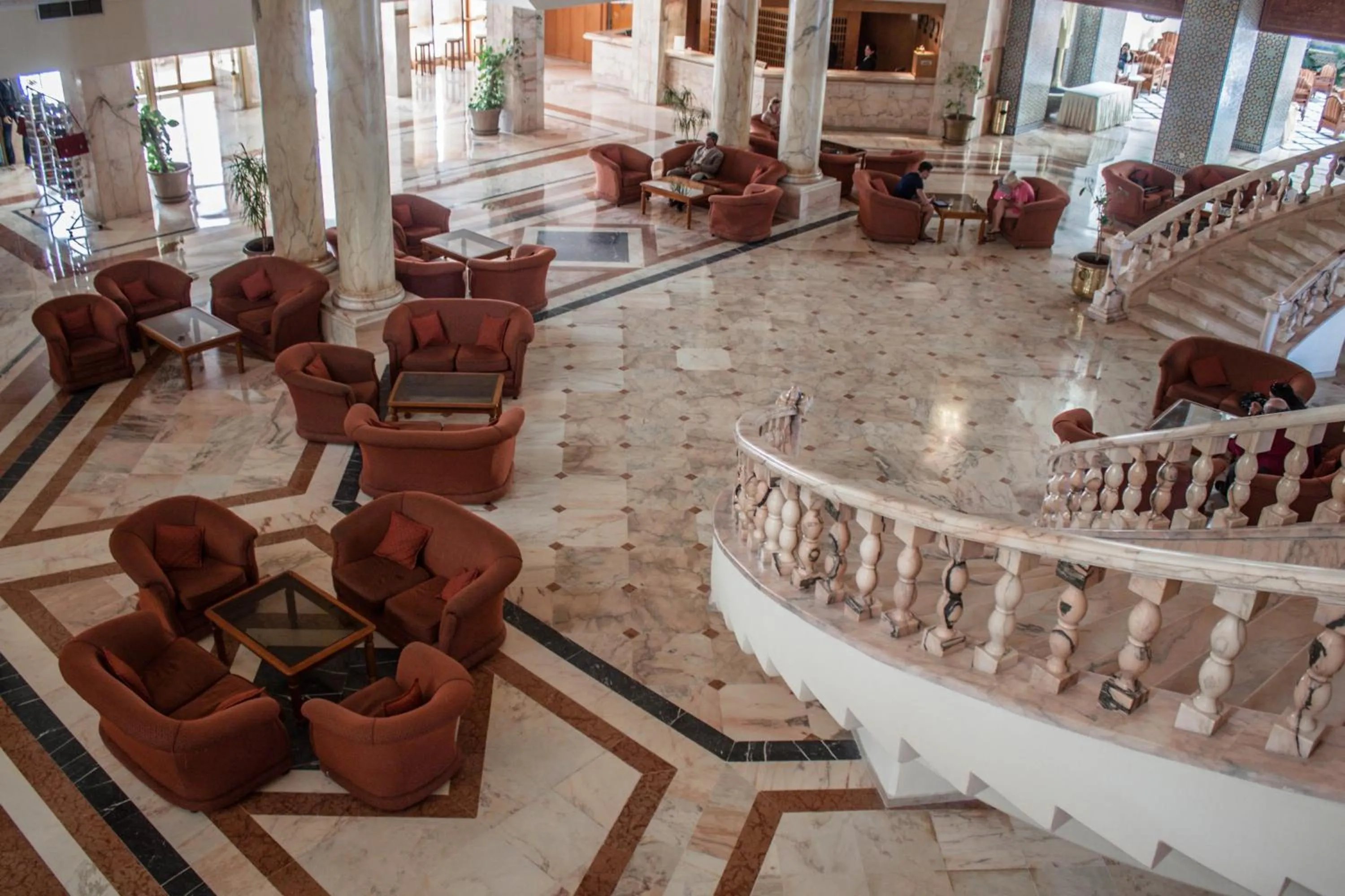 Lobby or reception in Amir Palace