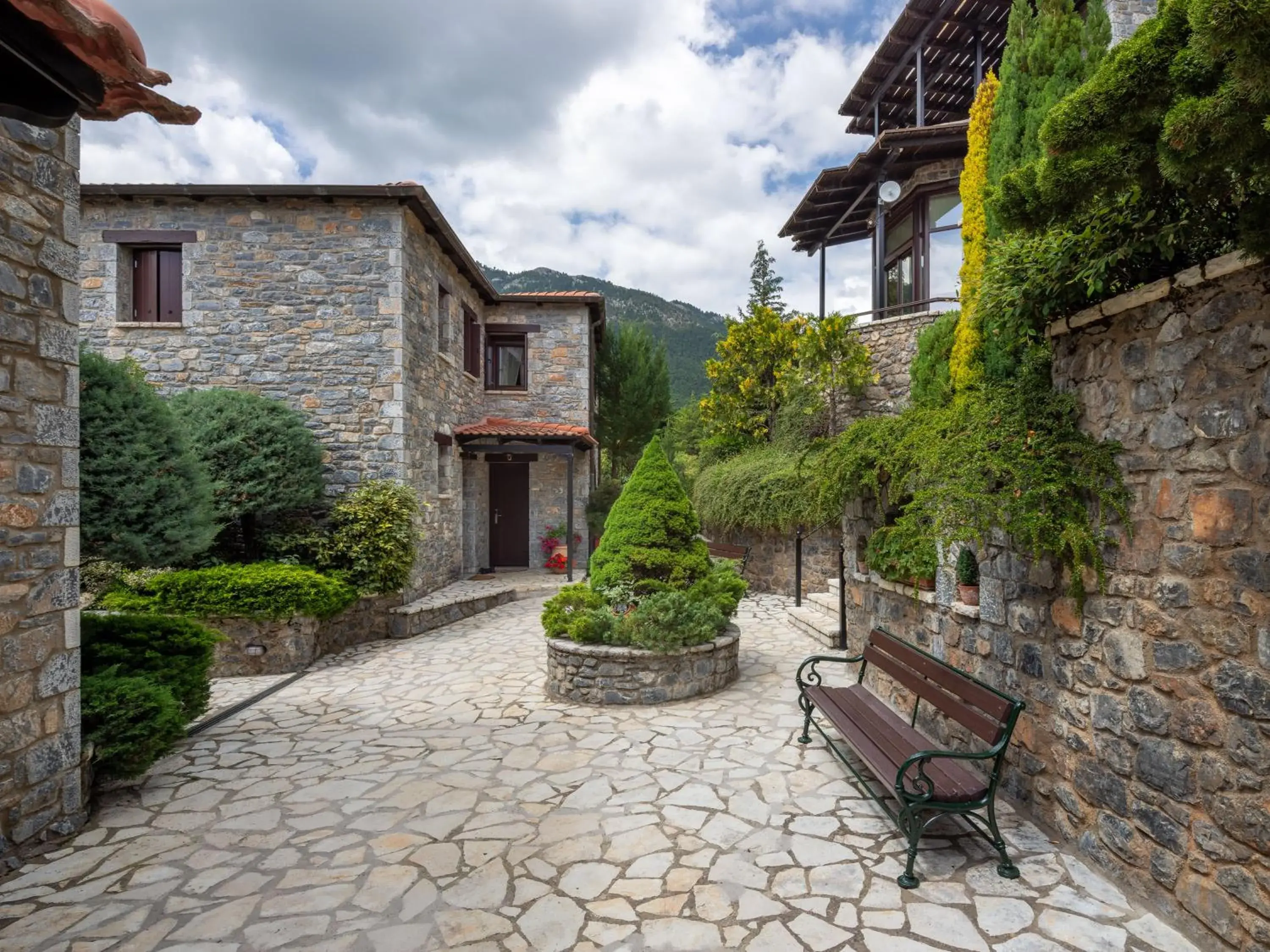 Property building in Ostra Menalon Luxury Suites Property building in Ostra Menalon Luxury Suites