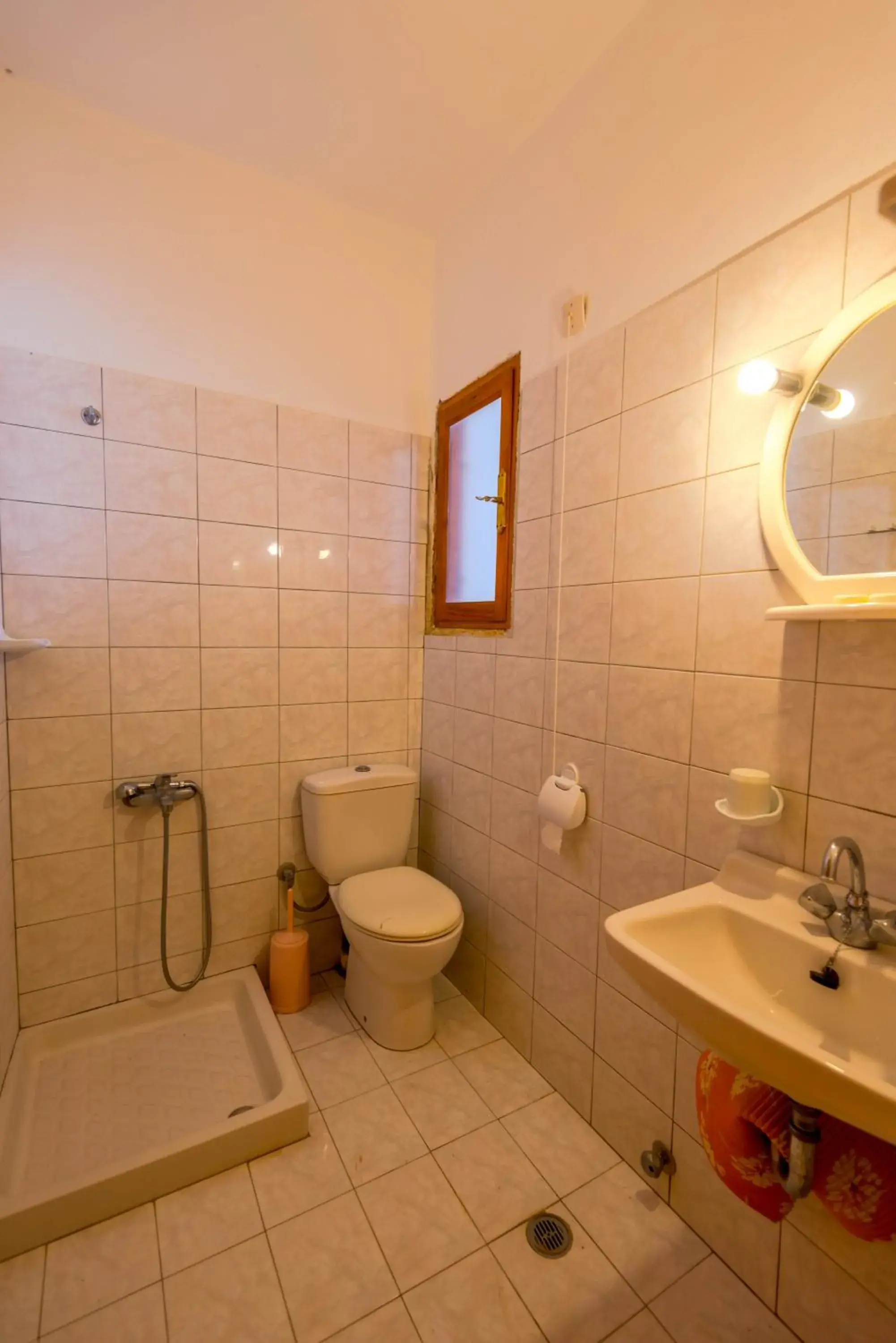 Bathroom in Balaskas Hotel Bathroom in Balaskas Hotel