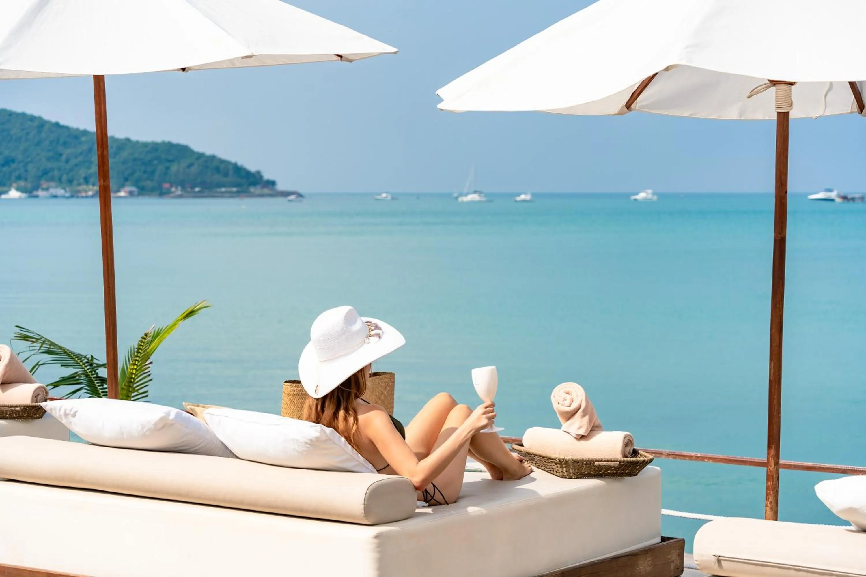Beach in Nikki Beach Resort & Spa Koh Samui