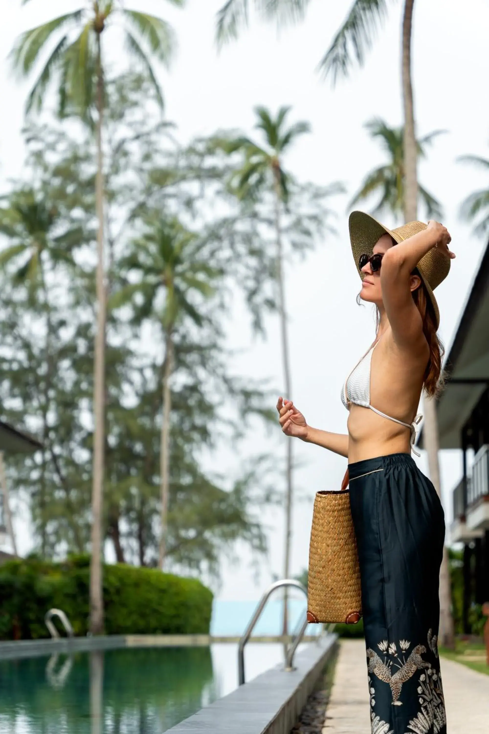 Swimming pool in Nikki Beach Resort & Spa Koh Samui Swimming pool in Nikki Beach Resort & Spa Koh Samui