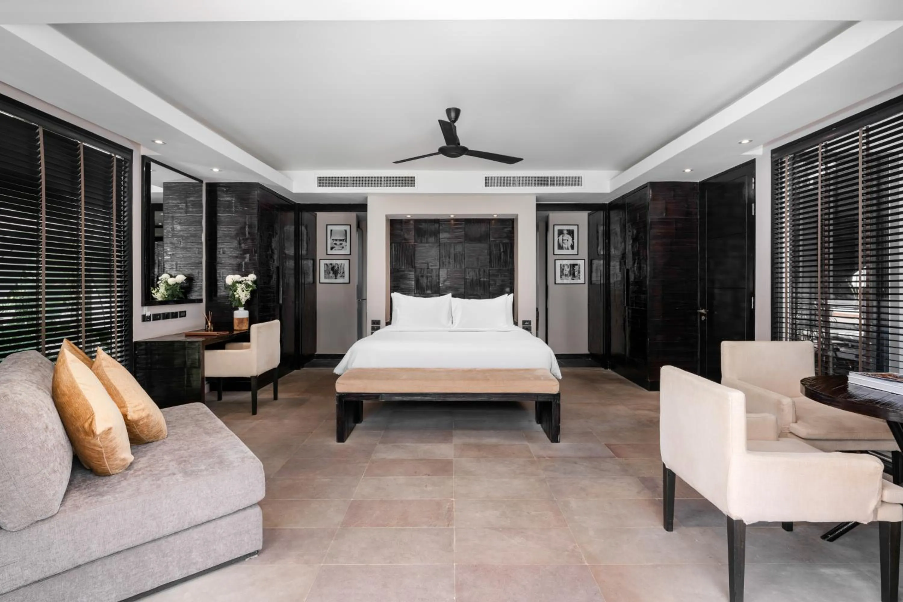 Bedroom, Bed in Nikki Beach Resort & Spa Koh Samui