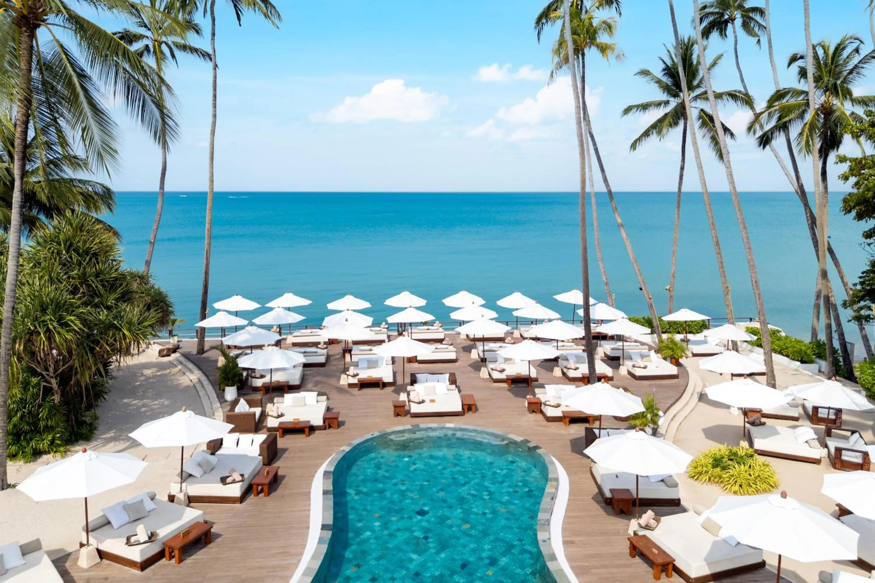 Swimming pool in Nikki Beach Resort & Spa Koh Samui