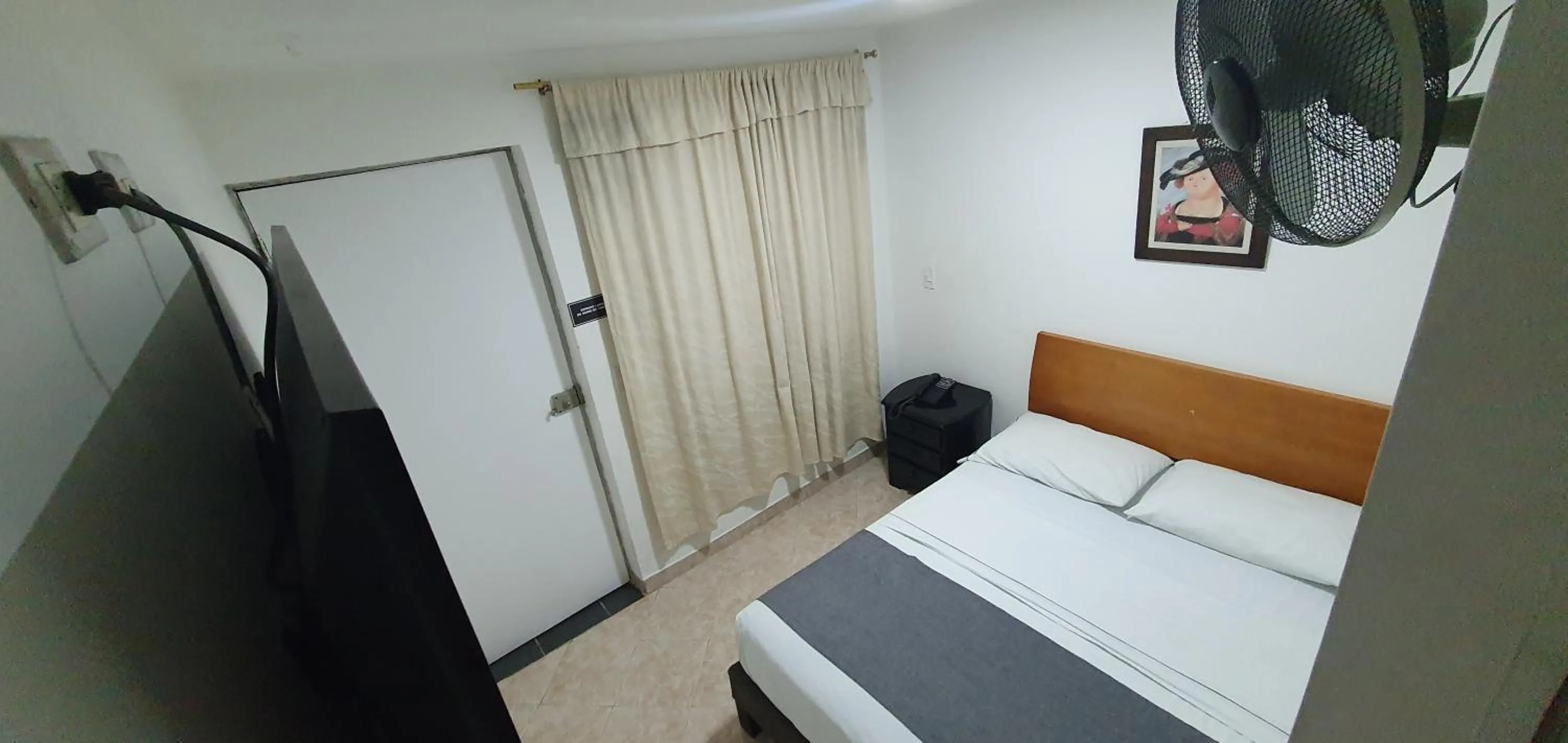 Bed in Hotel Gran Imperio