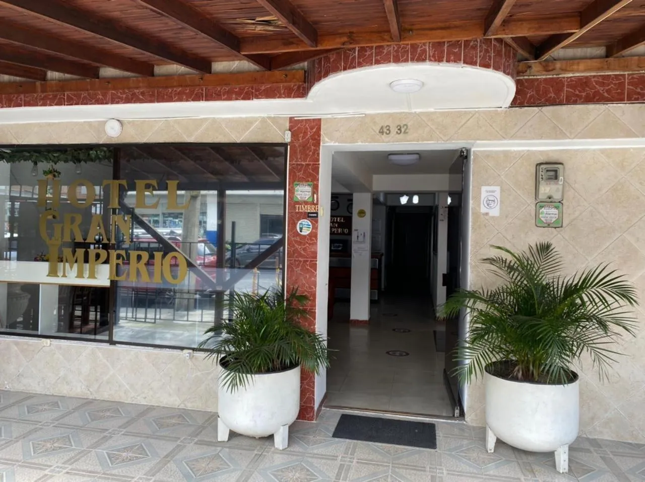 Facade/entrance in Hotel Gran Imperio