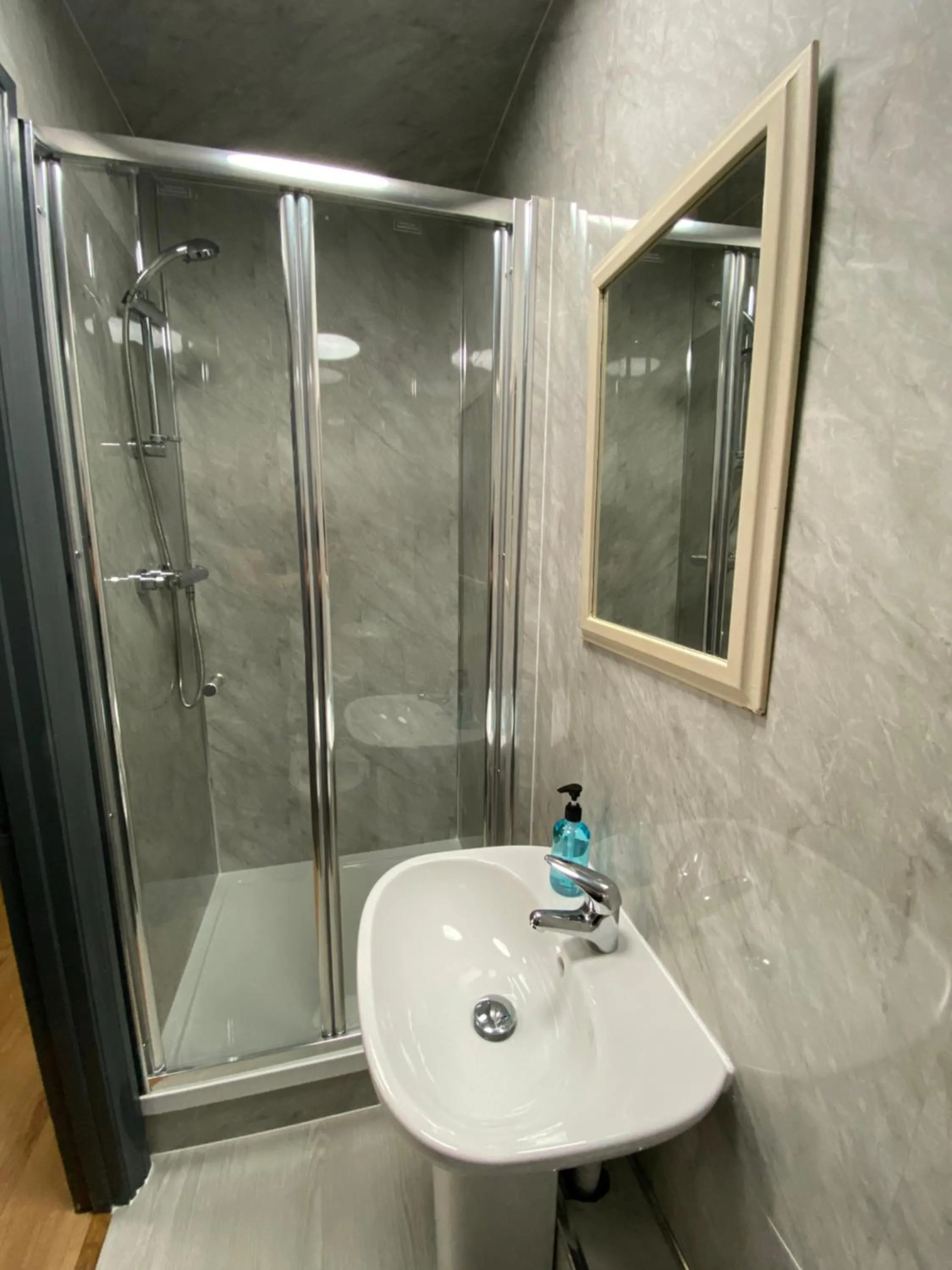 Shower in Hollybush Guest House