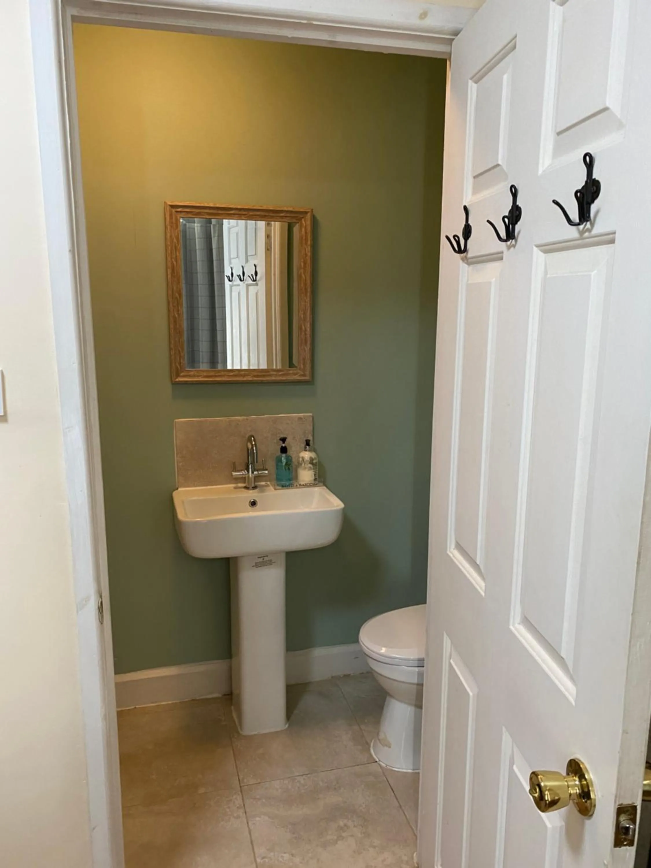 Toilet in Hollybush Guest House