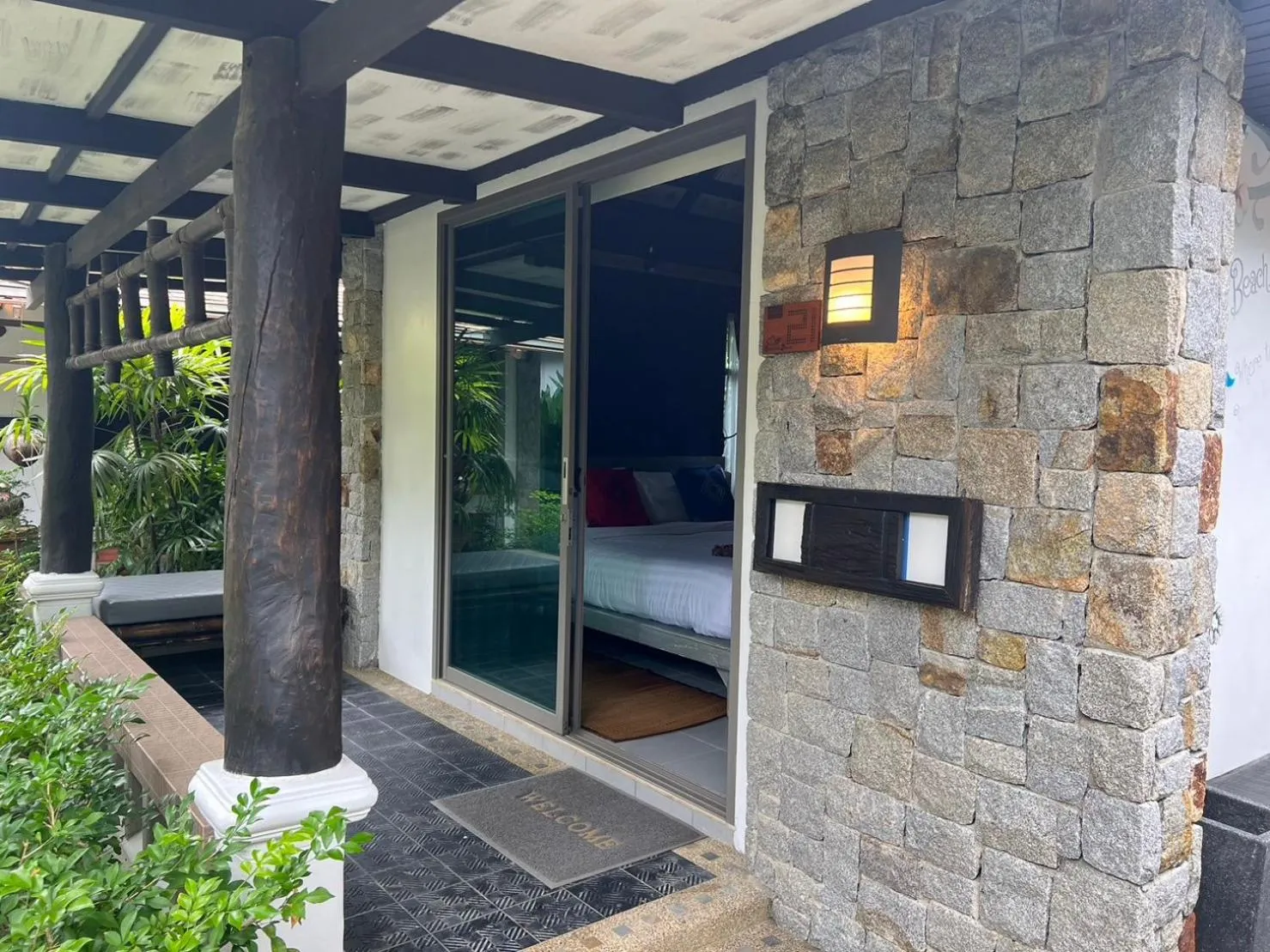 Balcony/Terrace in Bangtao Beach Chalet Resort