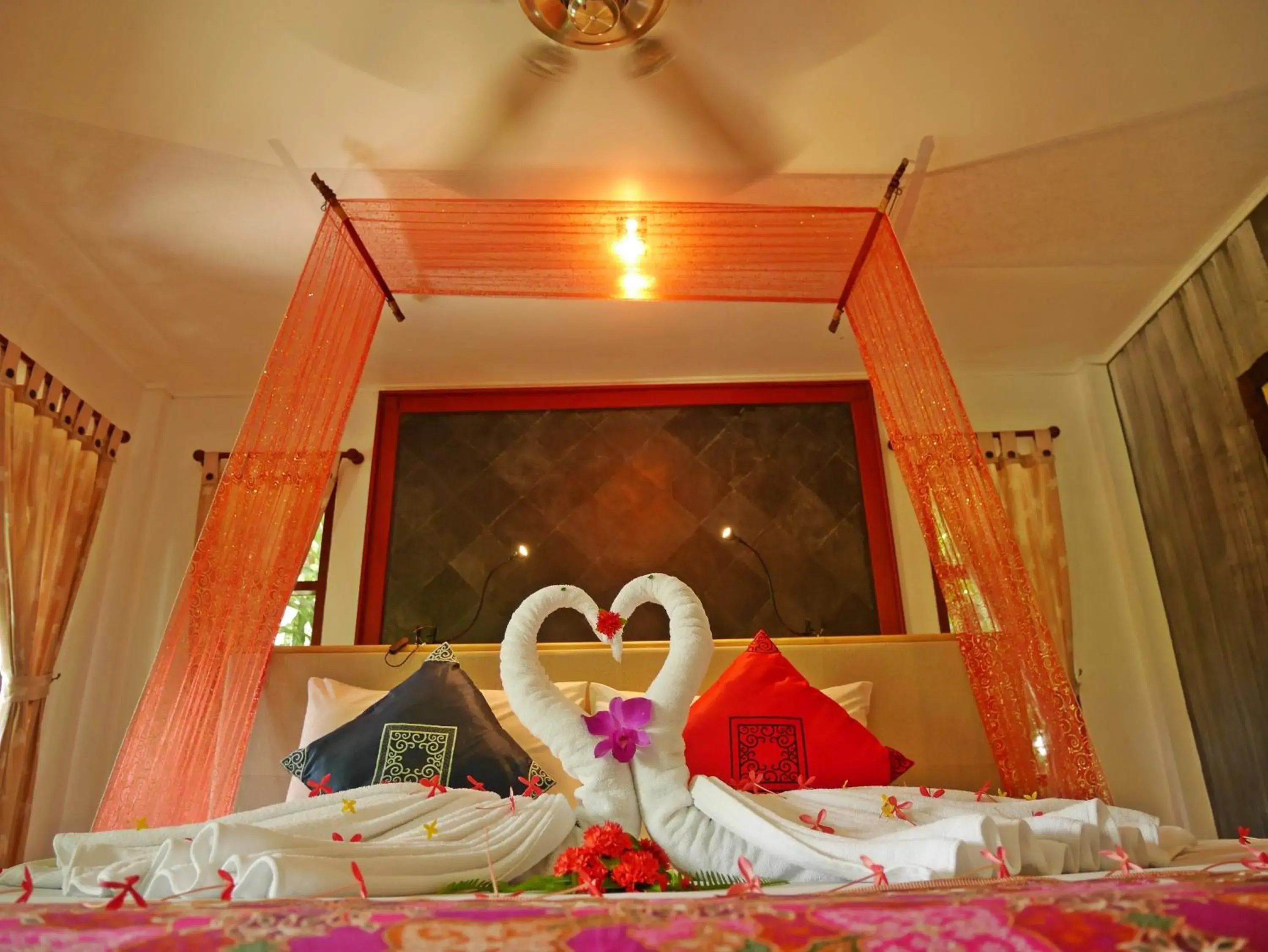 Bed in Bangtao Beach Chalet Resort Bed in Bangtao Beach Chalet Resort