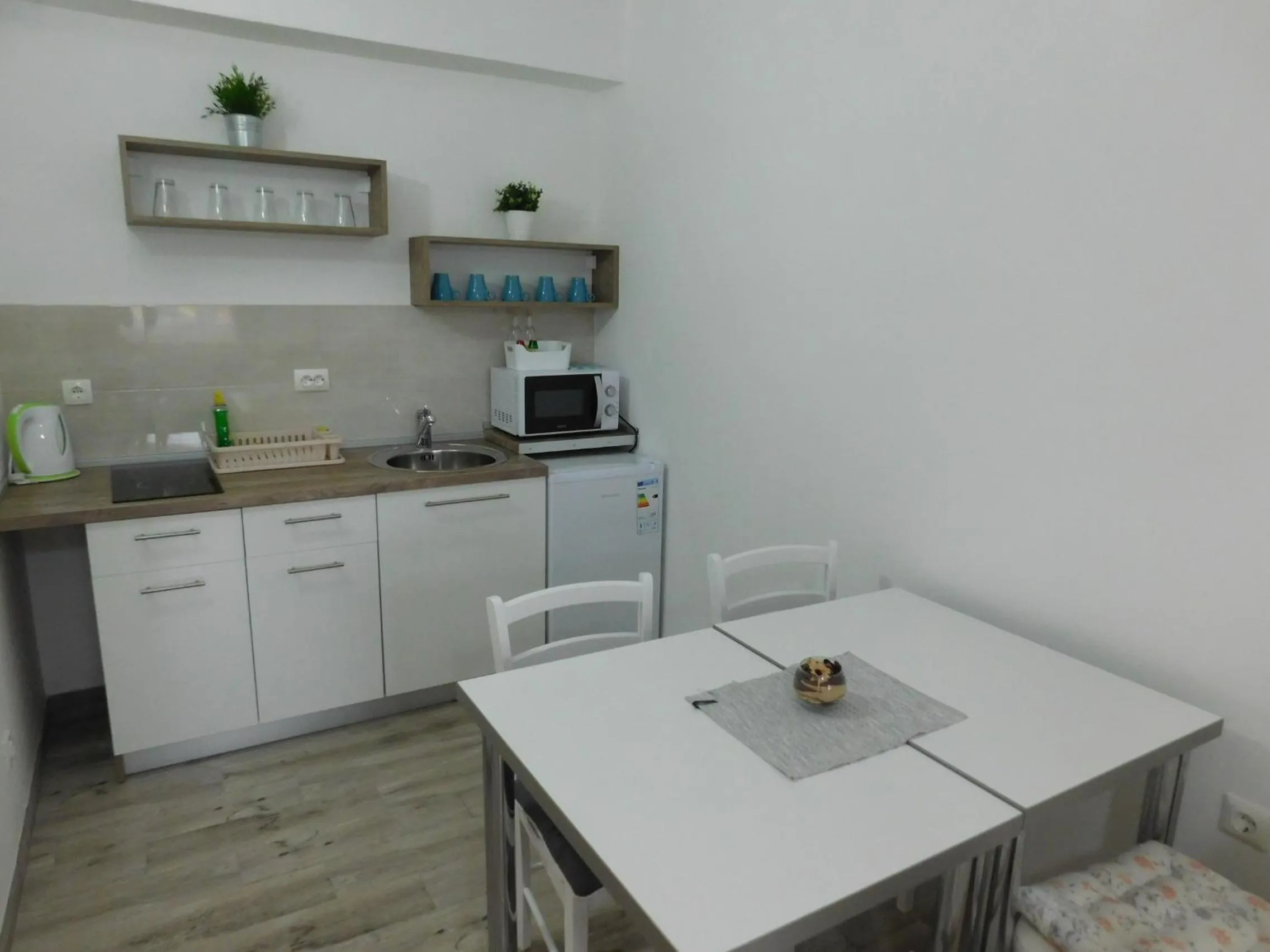 Kitchen or kitchenette in Guesthouse Sara