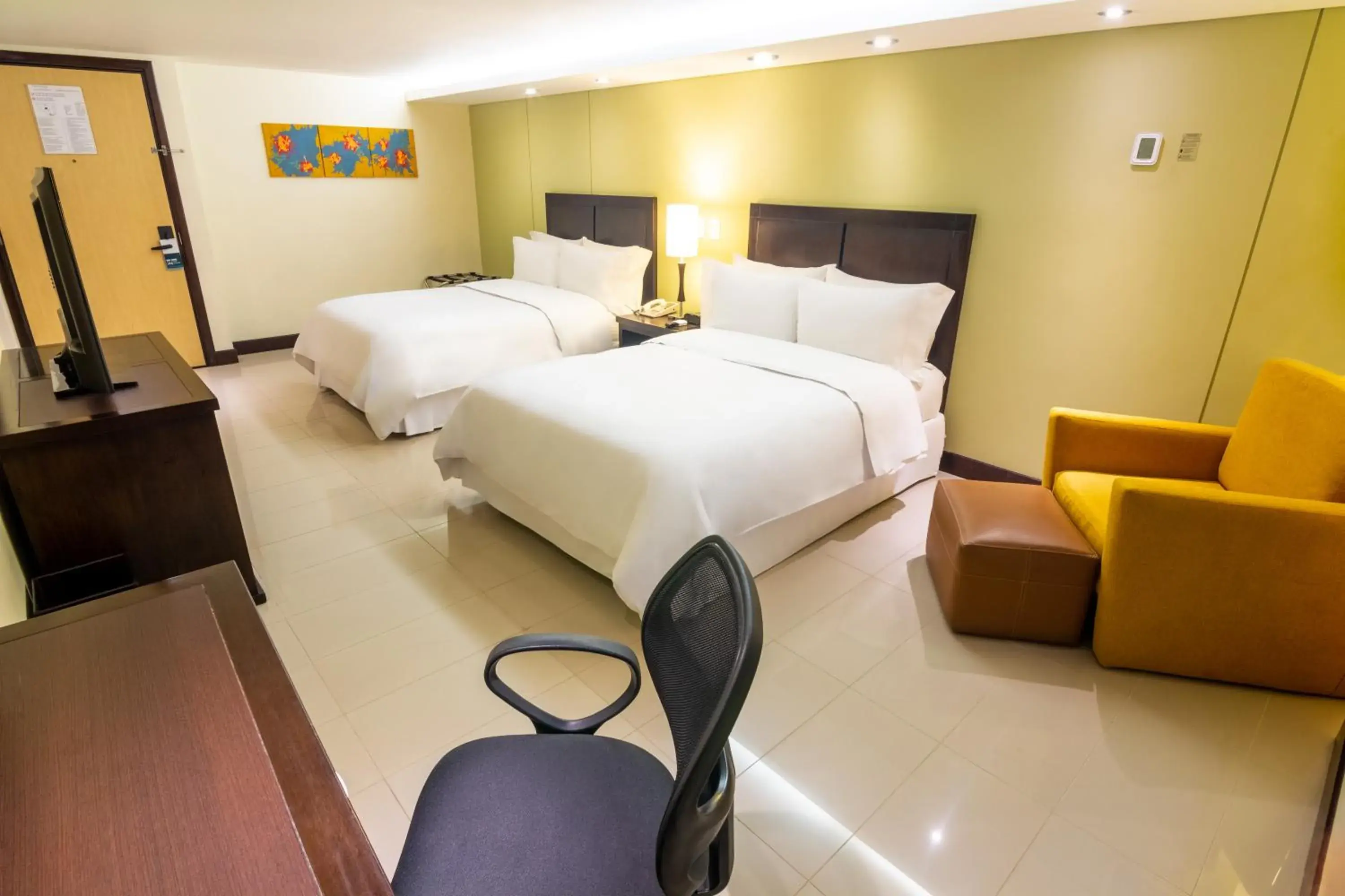 Bed in Sonesta Hotel Cali Bed in Sonesta Hotel Cali