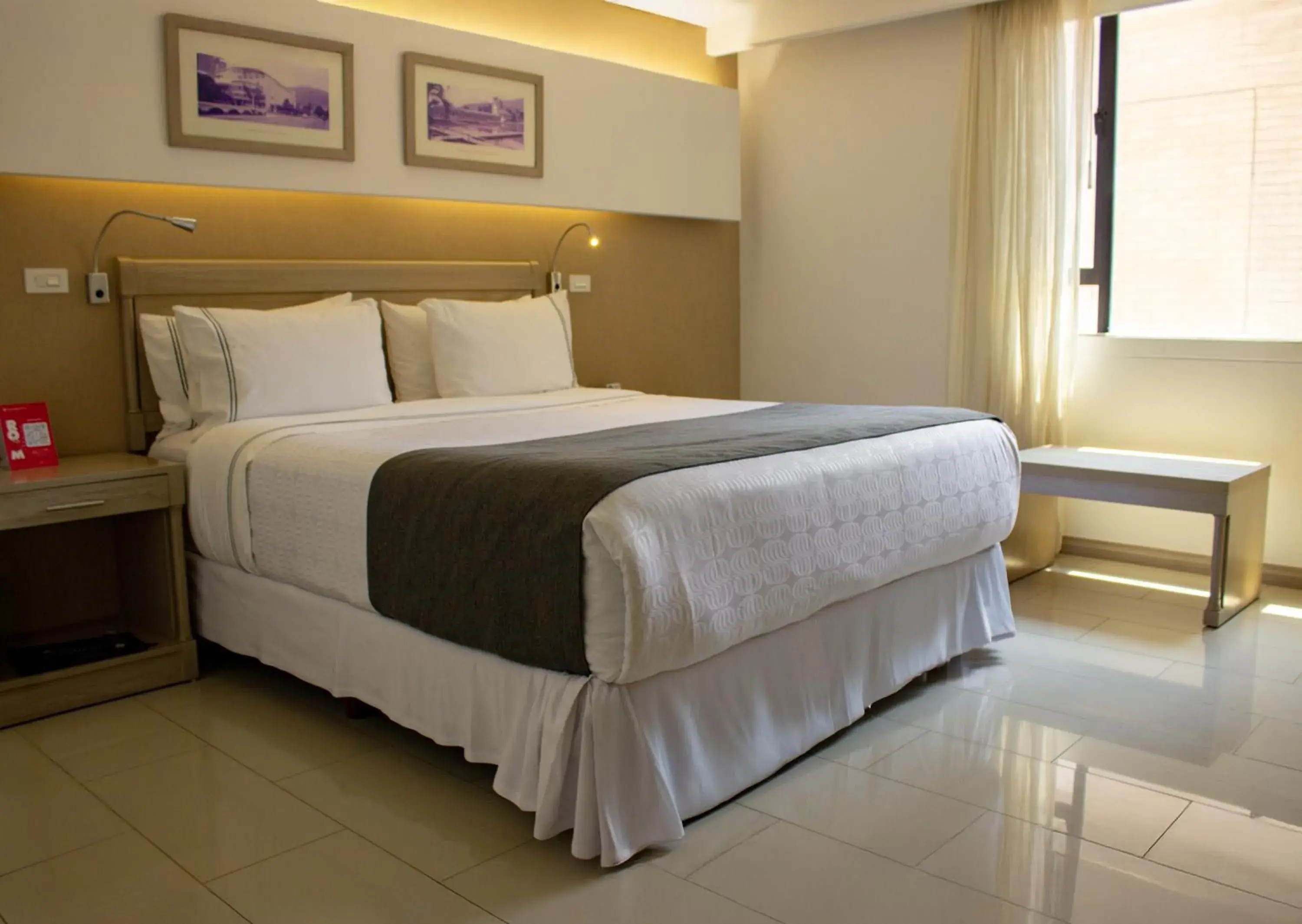 Bed in Sonesta Hotel Cali Bed in Sonesta Hotel Cali