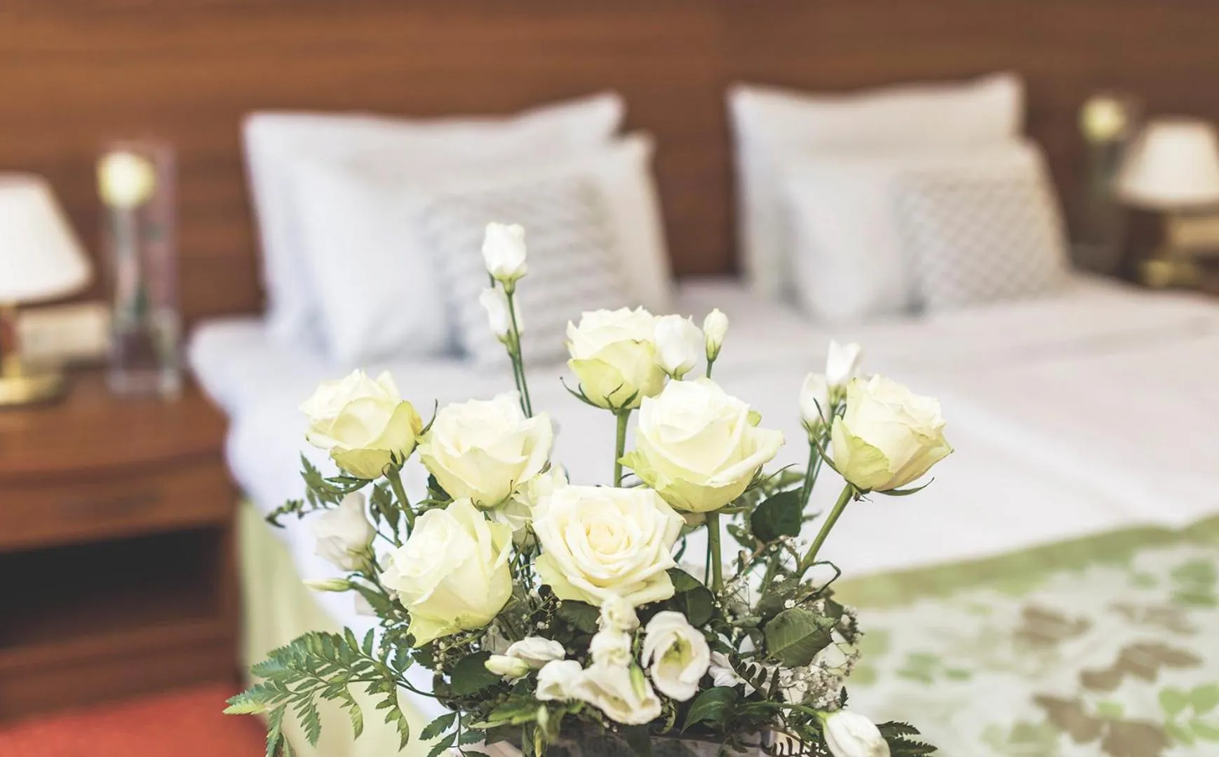 Bed in Hotel Barlinek