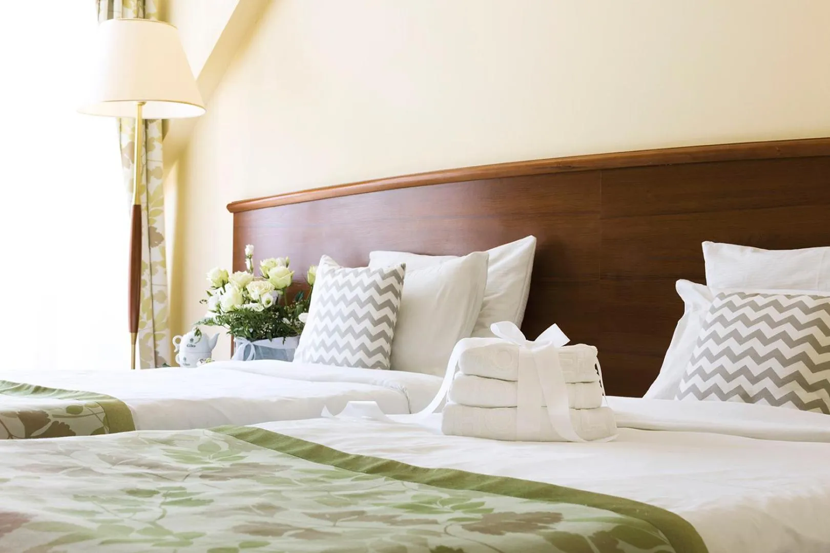 Bed in Hotel Barlinek