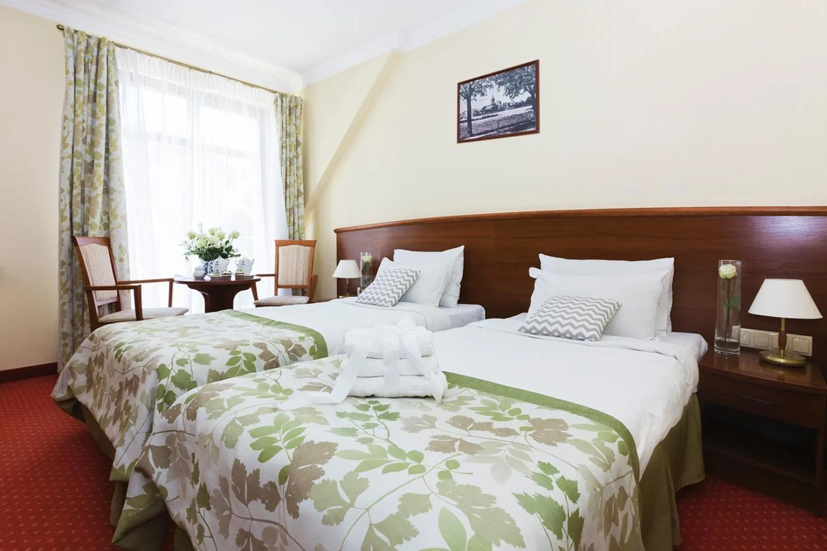 Bed in Hotel Barlinek