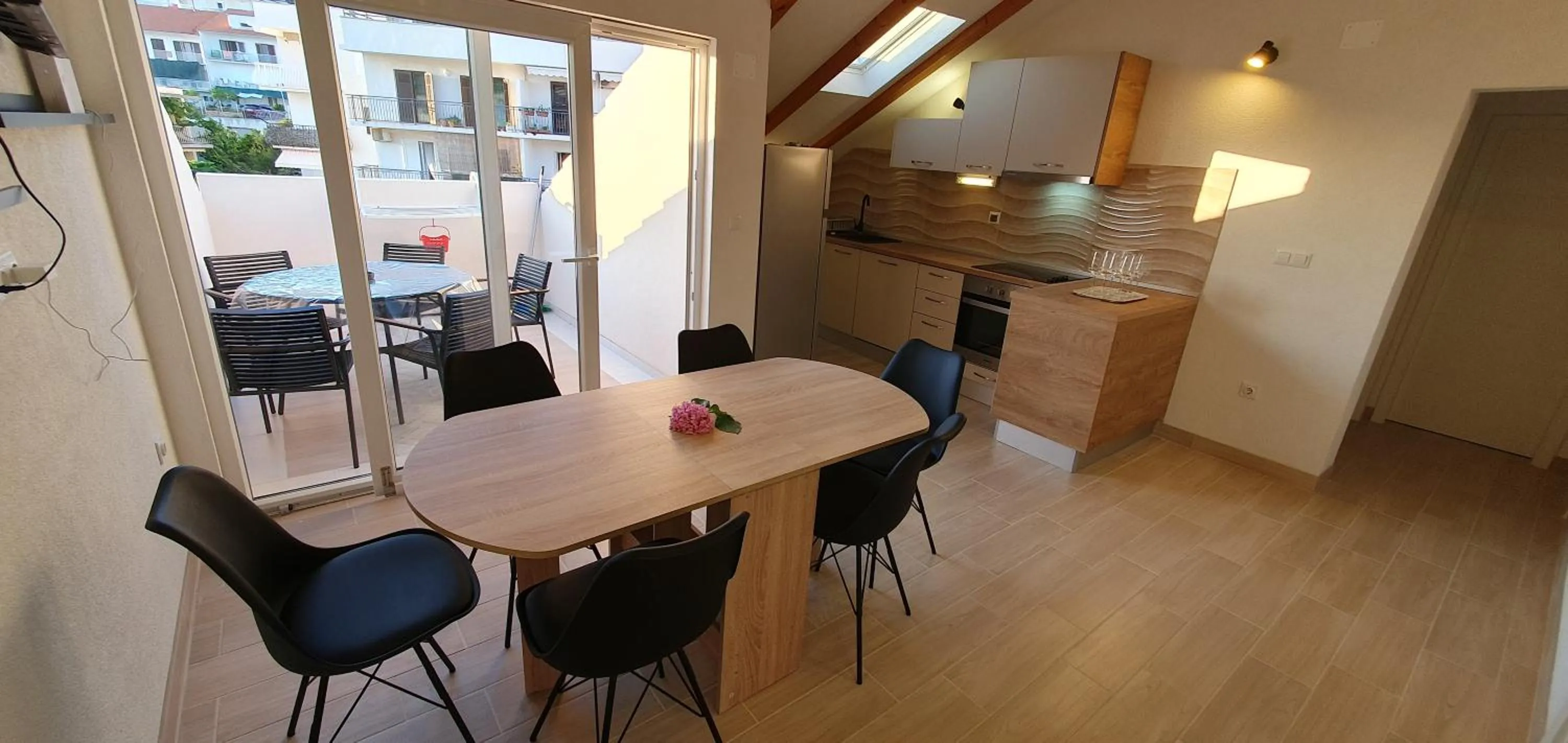Seating area in Apartments and Rooms Zvjezdana