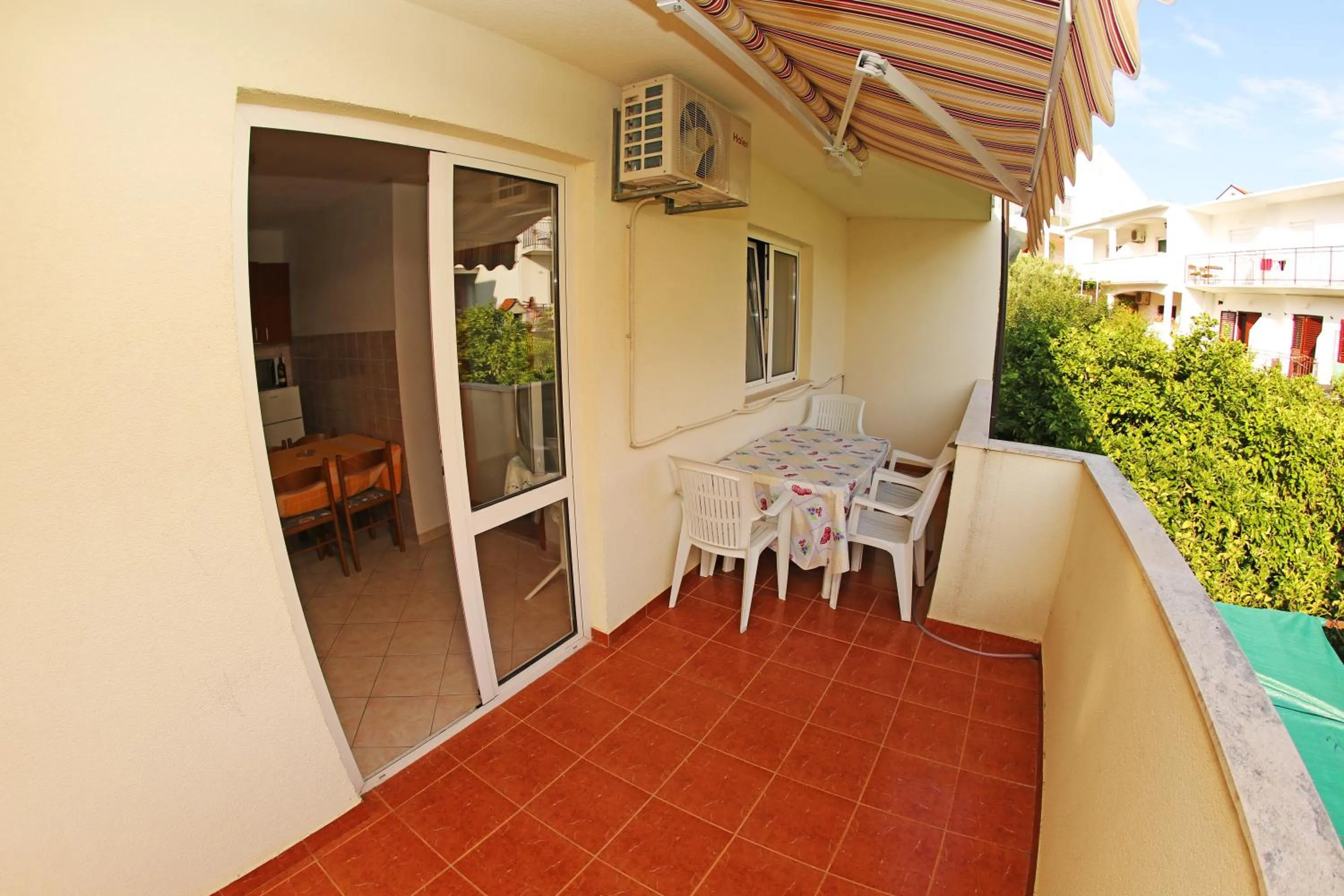 Balcony/Terrace in Apartments and Rooms Zvjezdana