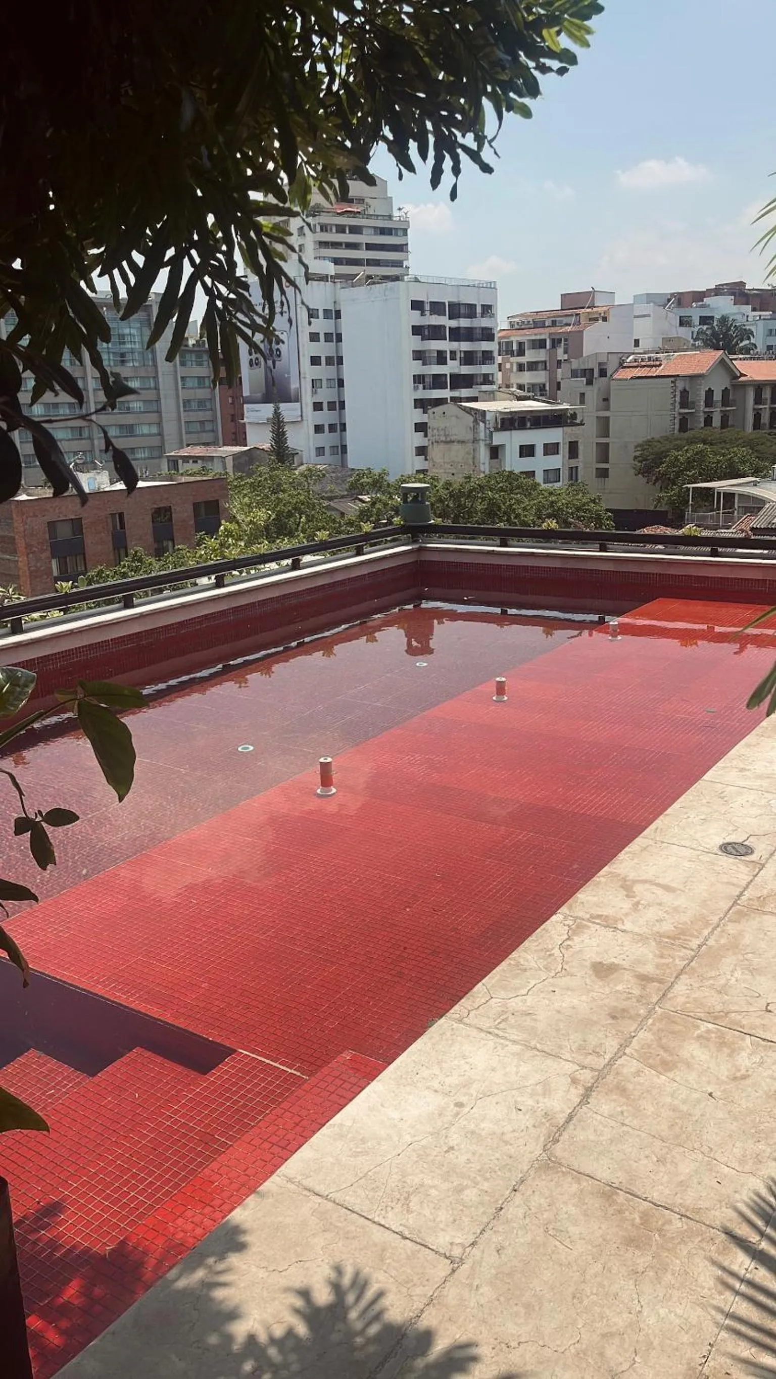 Pool view in Now Hotel Cali