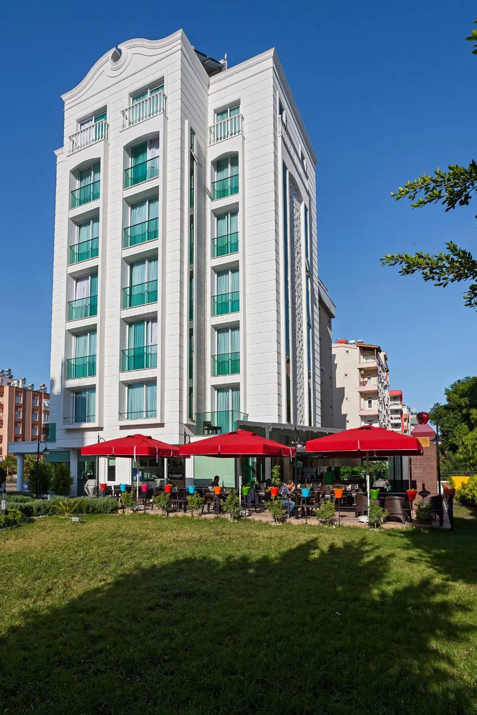 Property building in The Room Hotel & Apartments Property building in The Room Hotel & Apartments