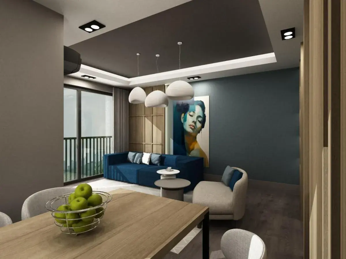 Living room in The Room Hotel & Apartments Living room in The Room Hotel & Apartments