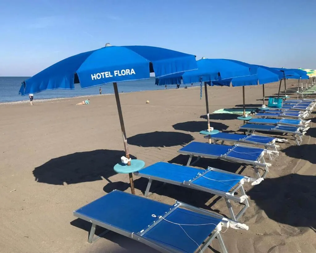 Beach in Hotel Flora