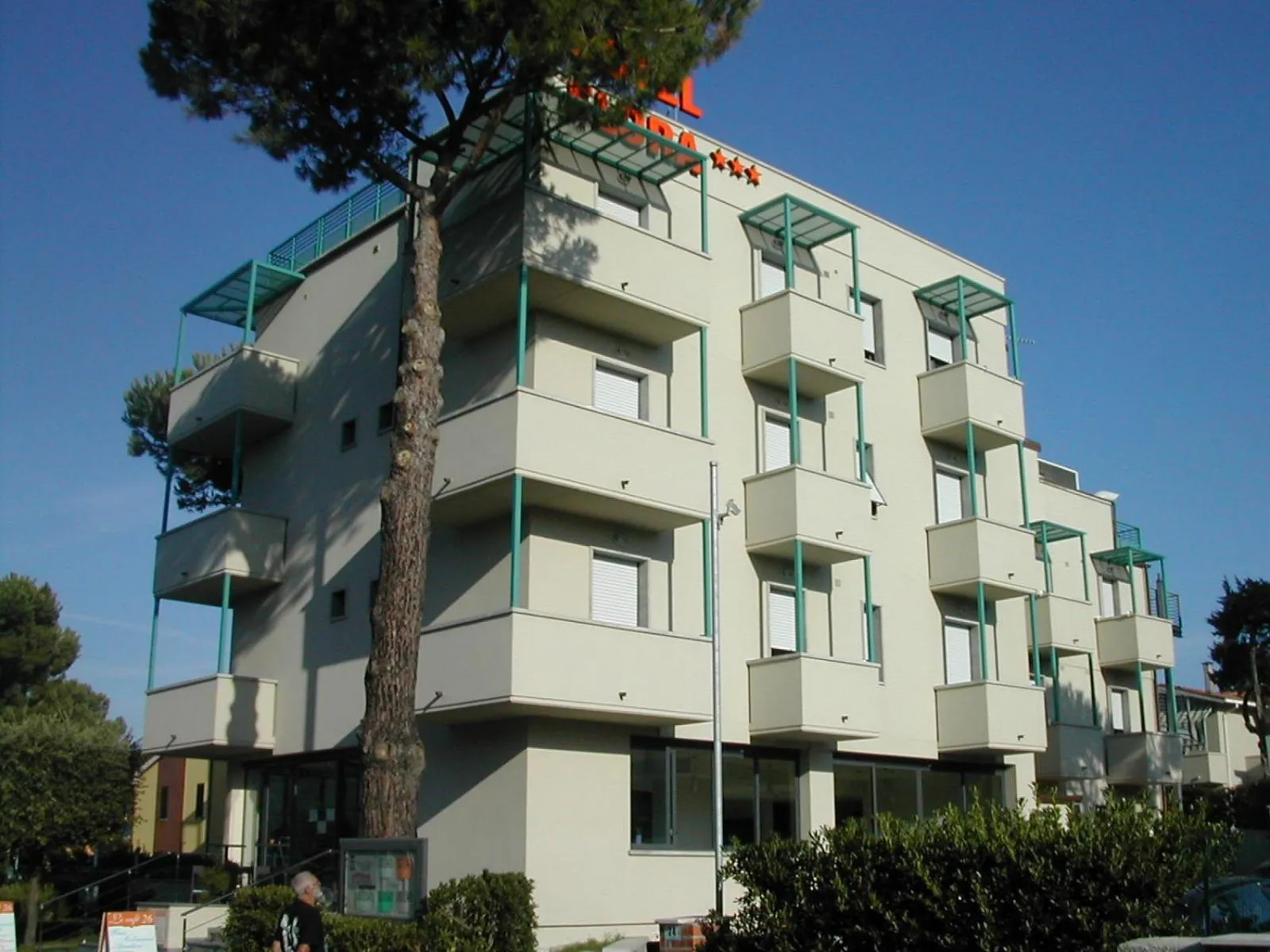 Property building in Hotel Flora
