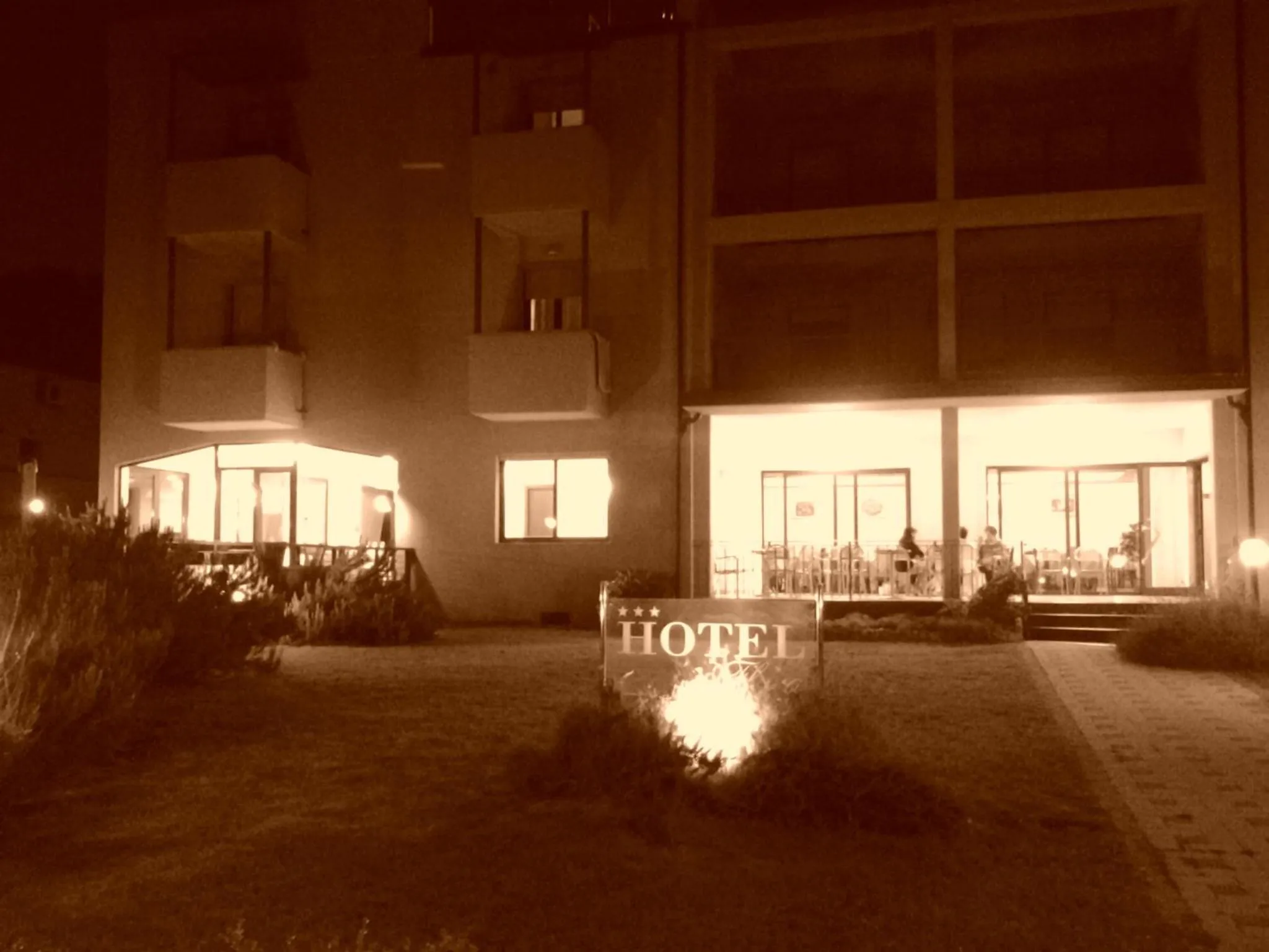 Decorative detail in Hotel Flora