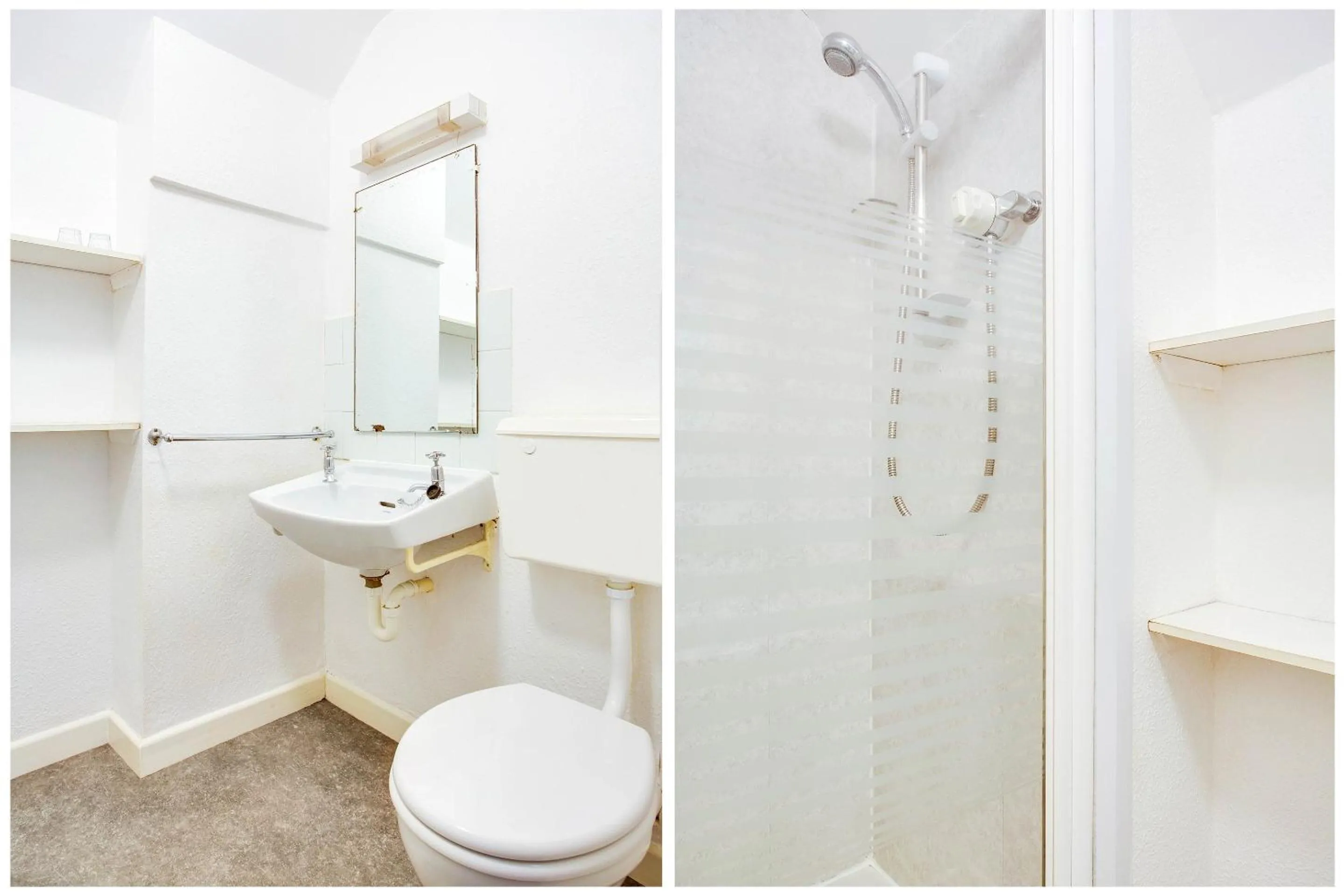 Bathroom in OYO Godolphin Arms Hotel