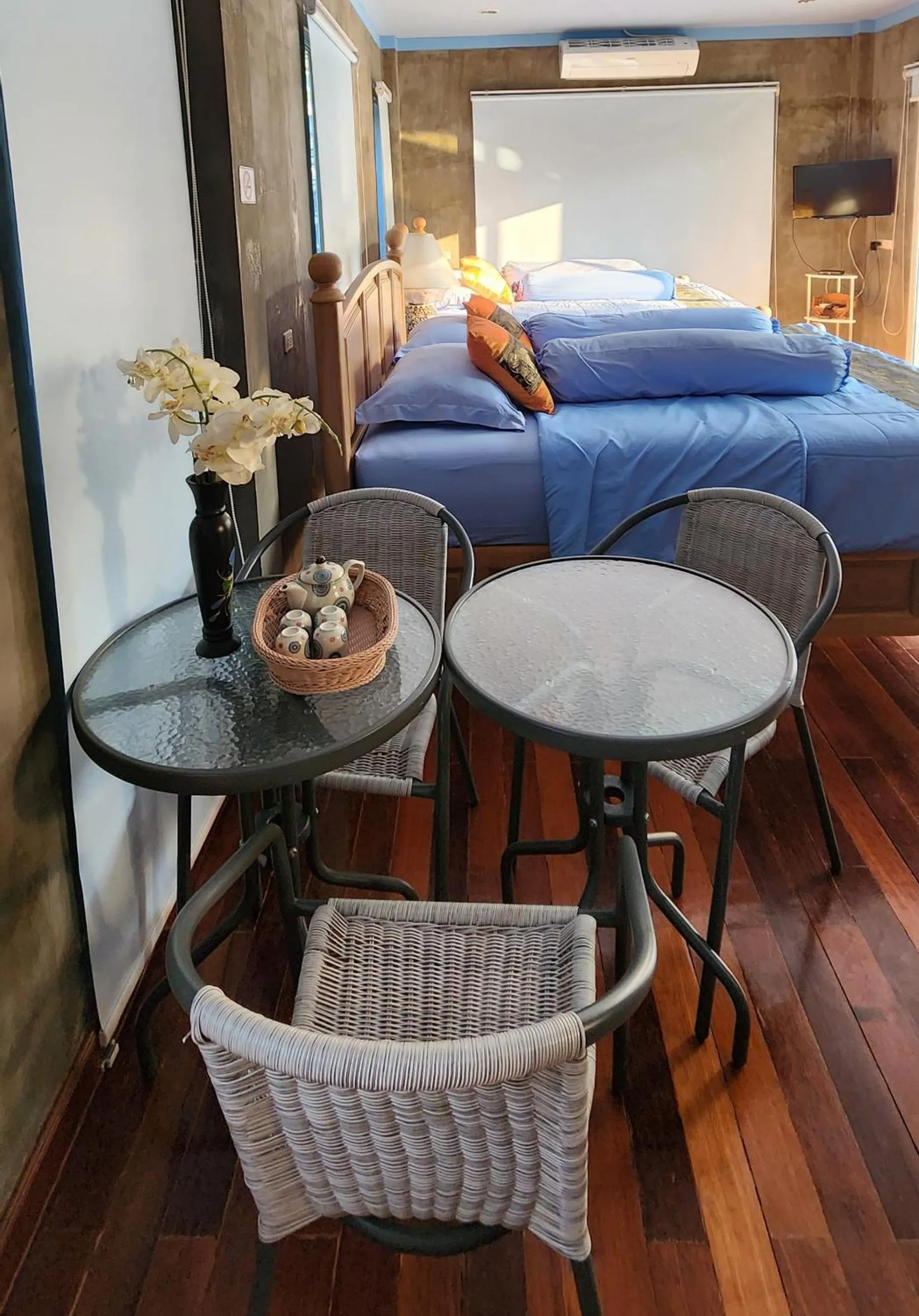 Bed in Rimtharnn Homestay Maewin