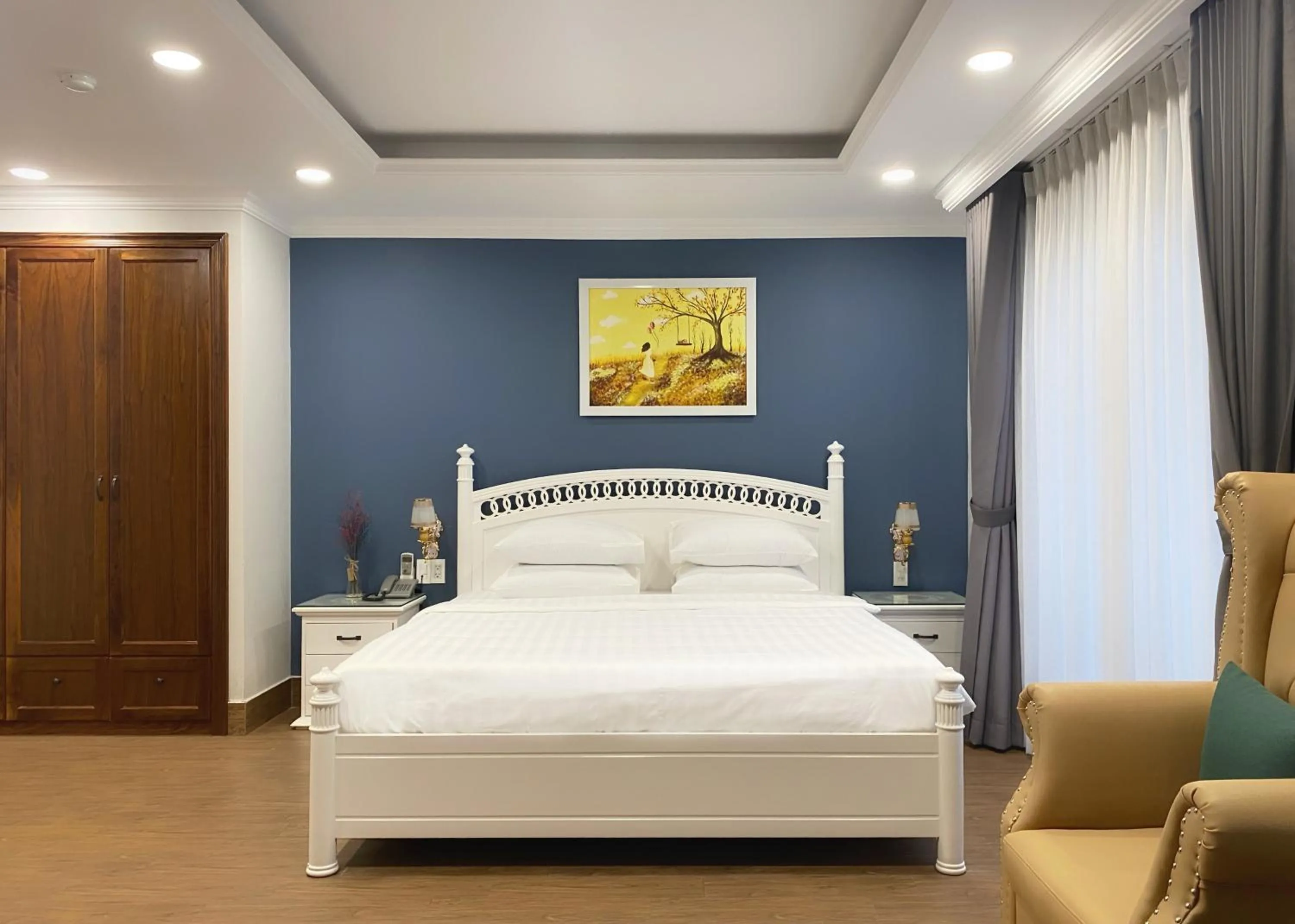 Bed in El Ocaso Hotel and Apartments