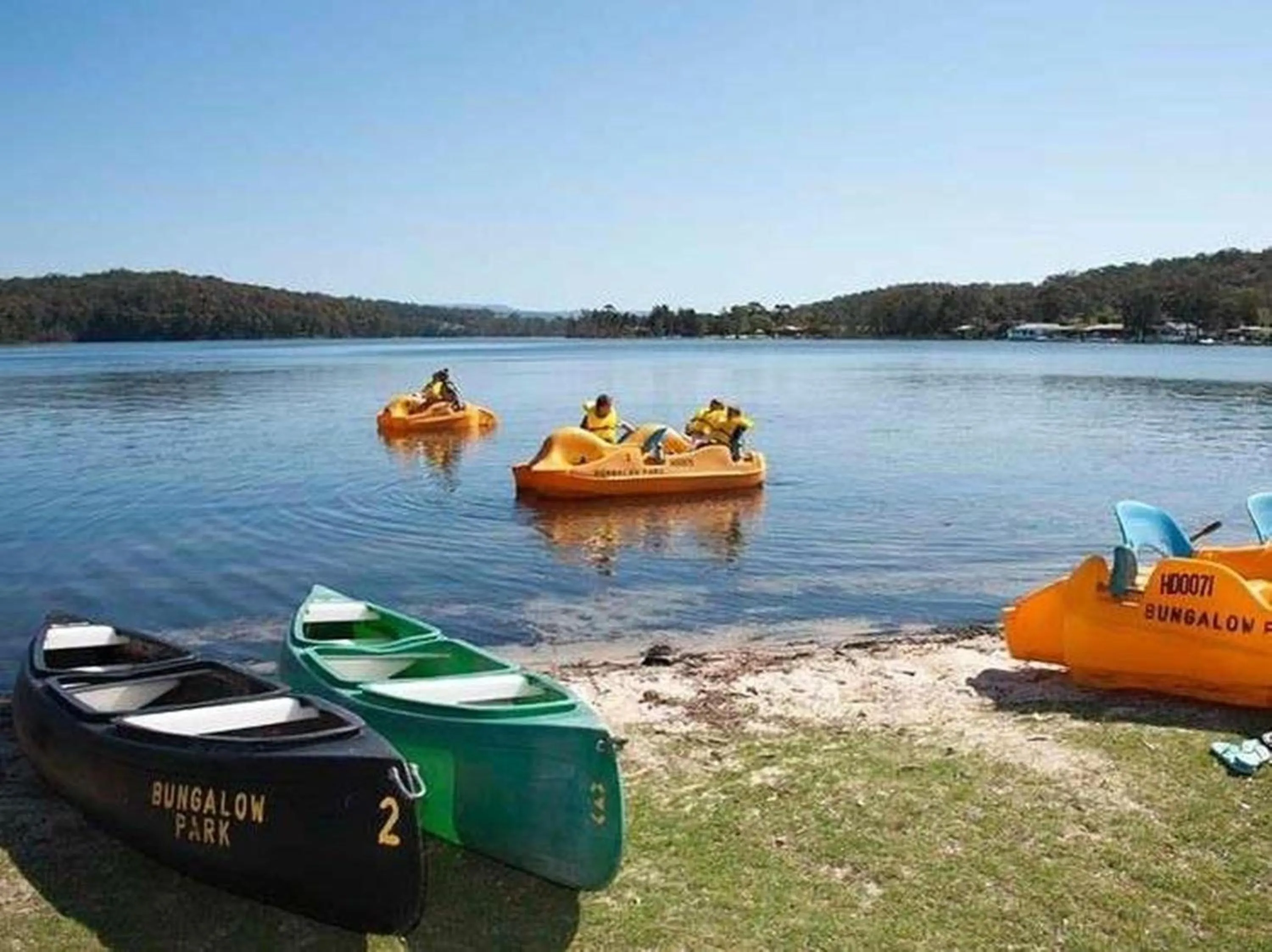 Canoeing in Fairway Haven Getaway