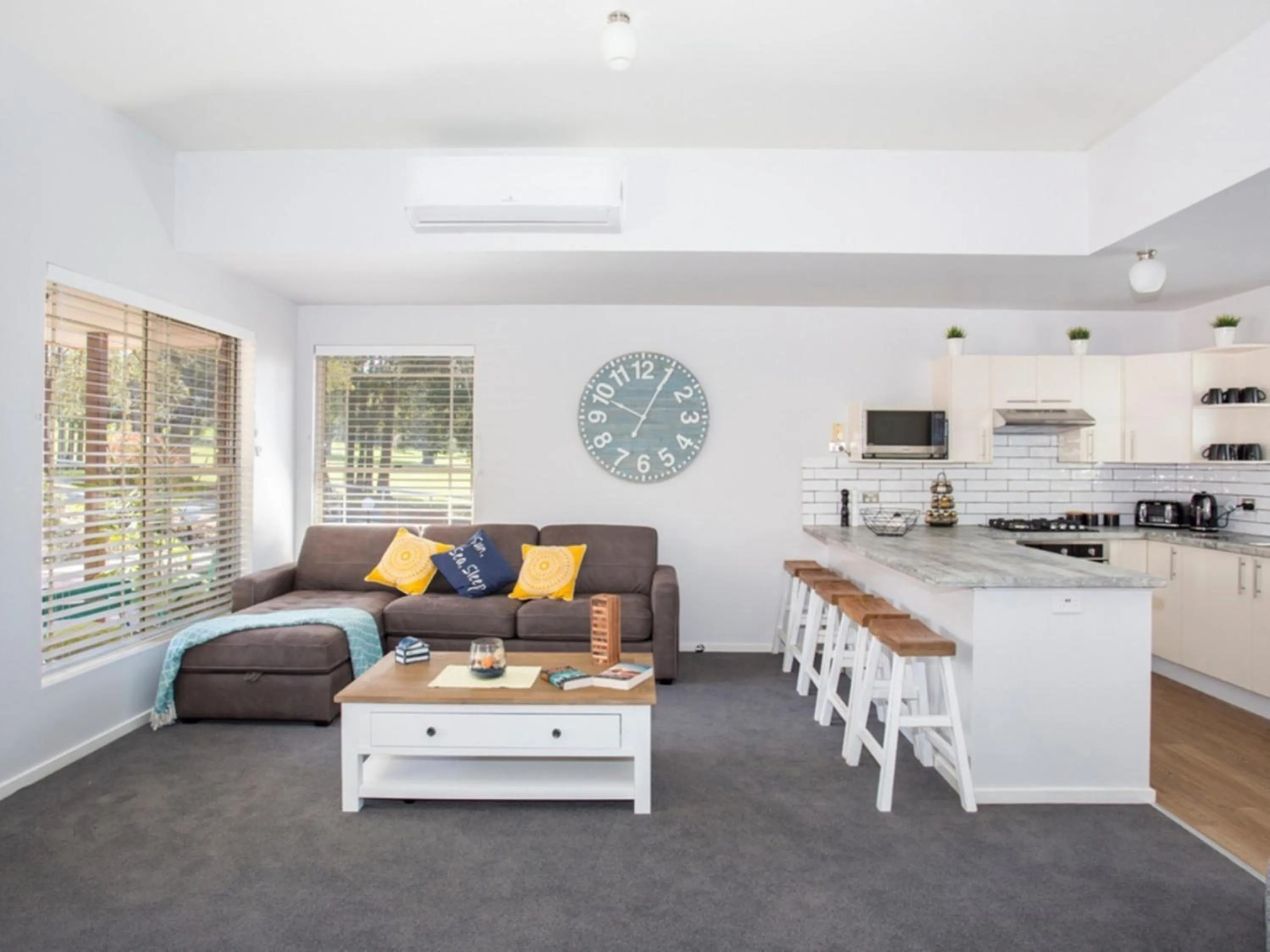 Living room in Fairway Haven Getaway