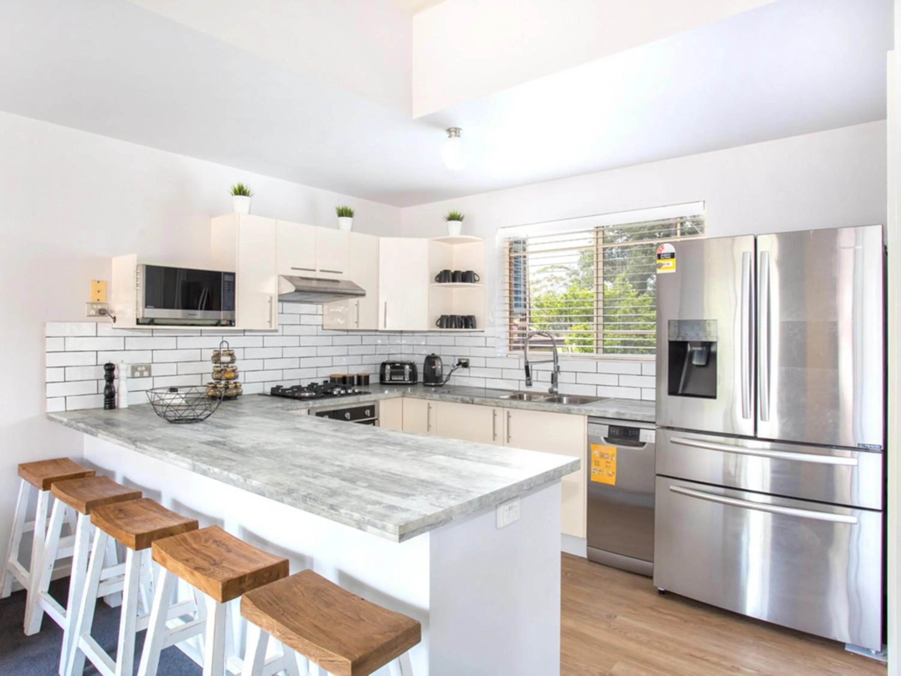 Kitchen or kitchenette in Fairway Haven Getaway
