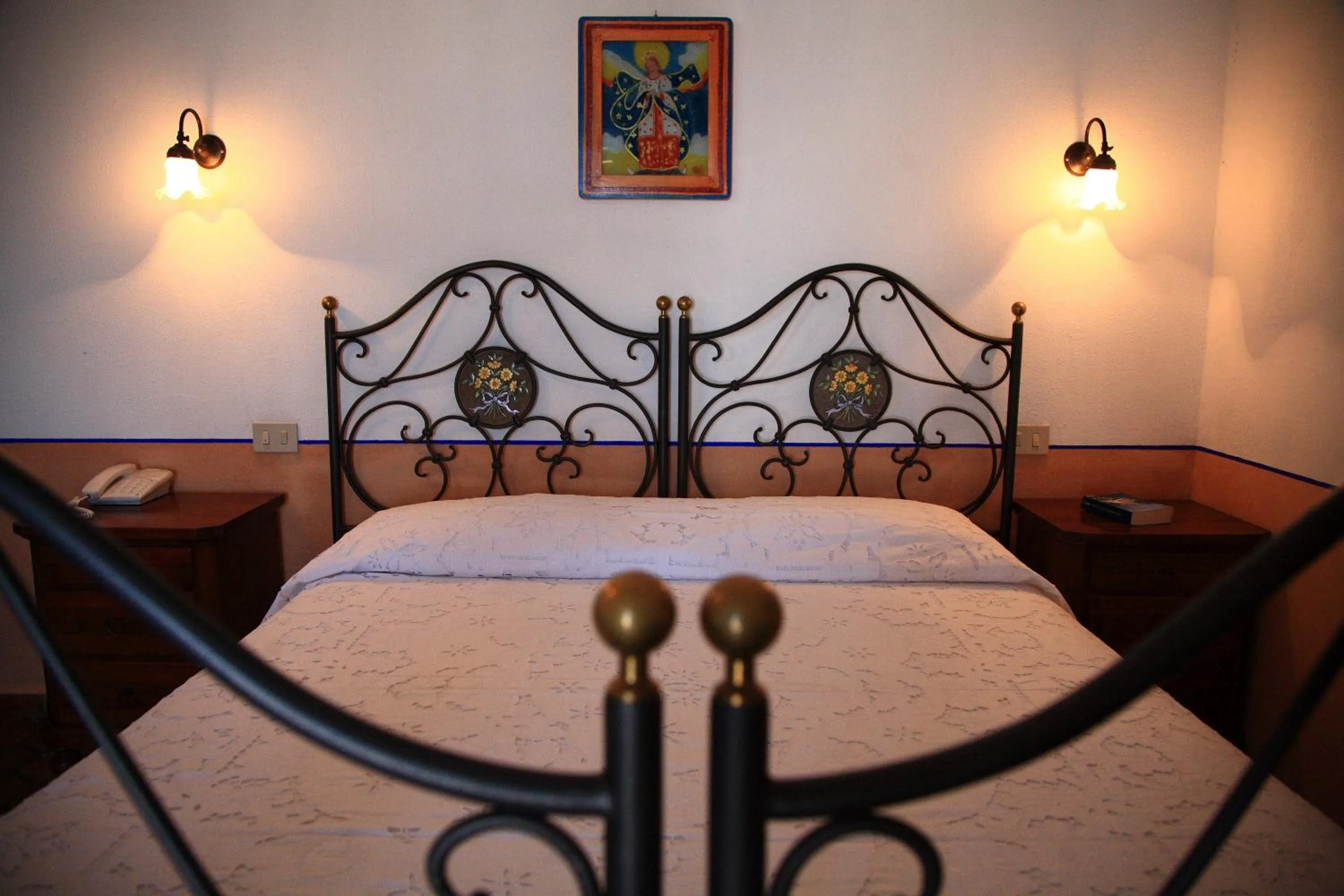 Bedroom, Bed in Hotel Mamma Santina