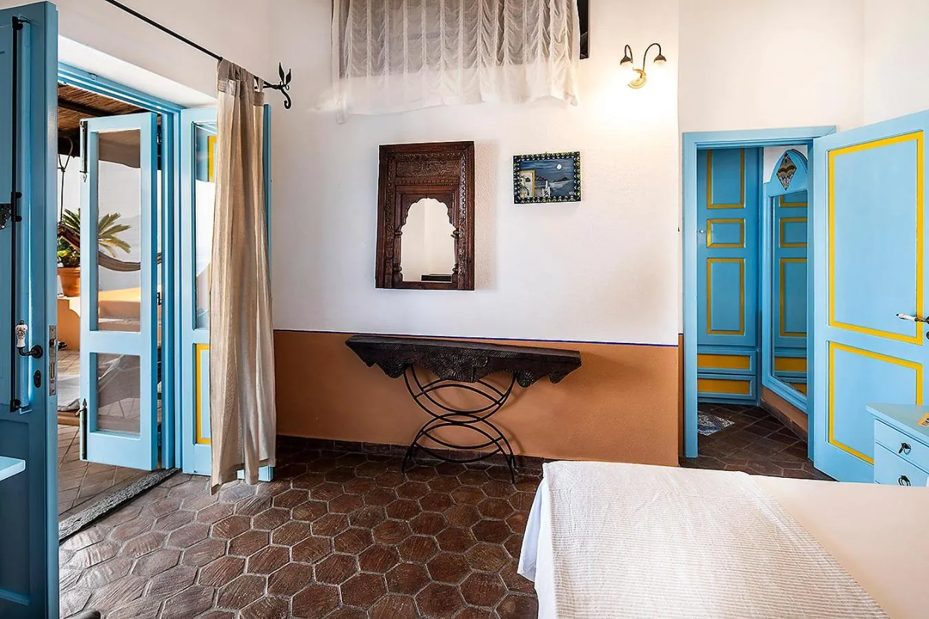 Bed in Hotel Mamma Santina