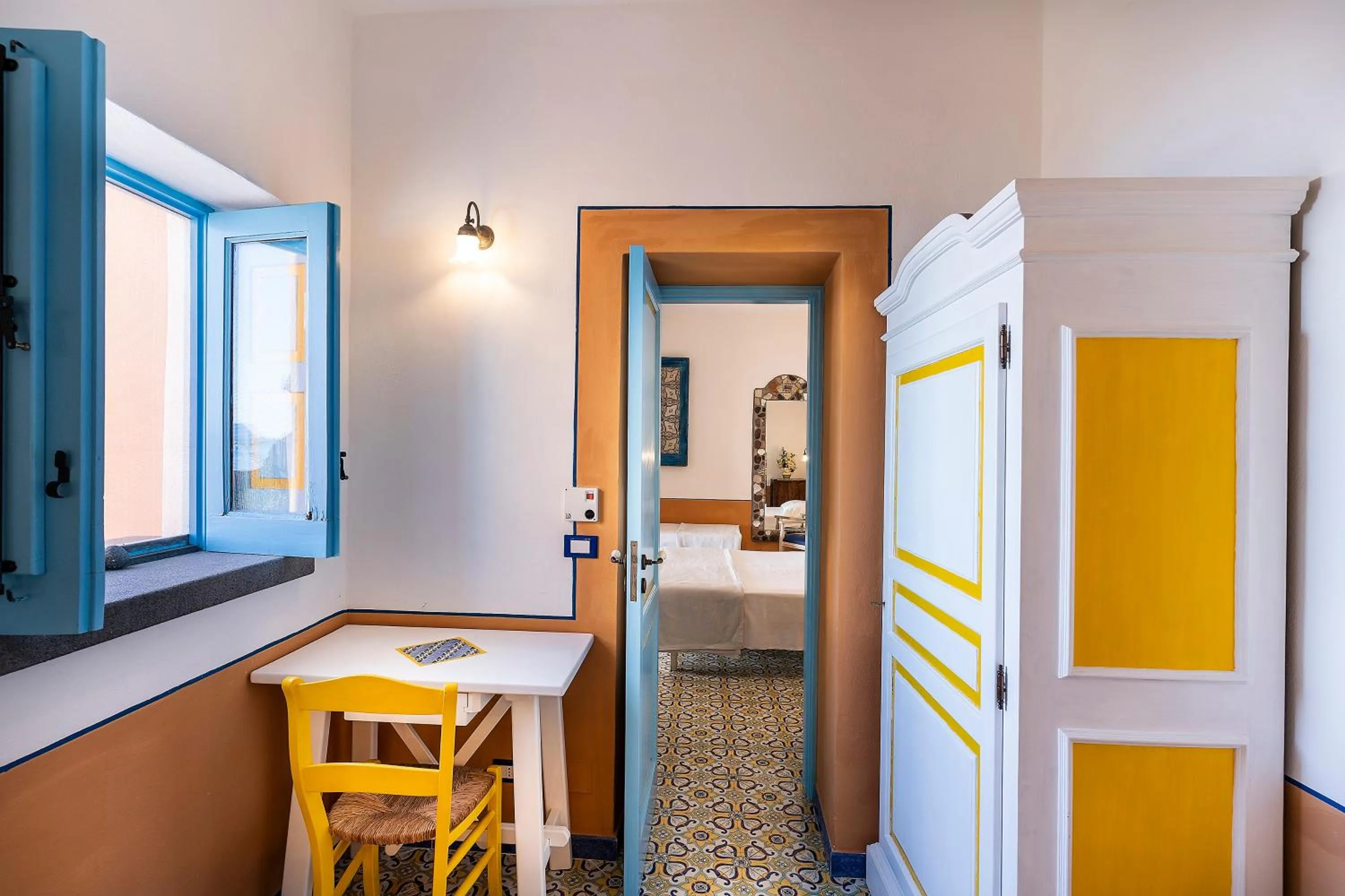 Bed in Hotel Mamma Santina