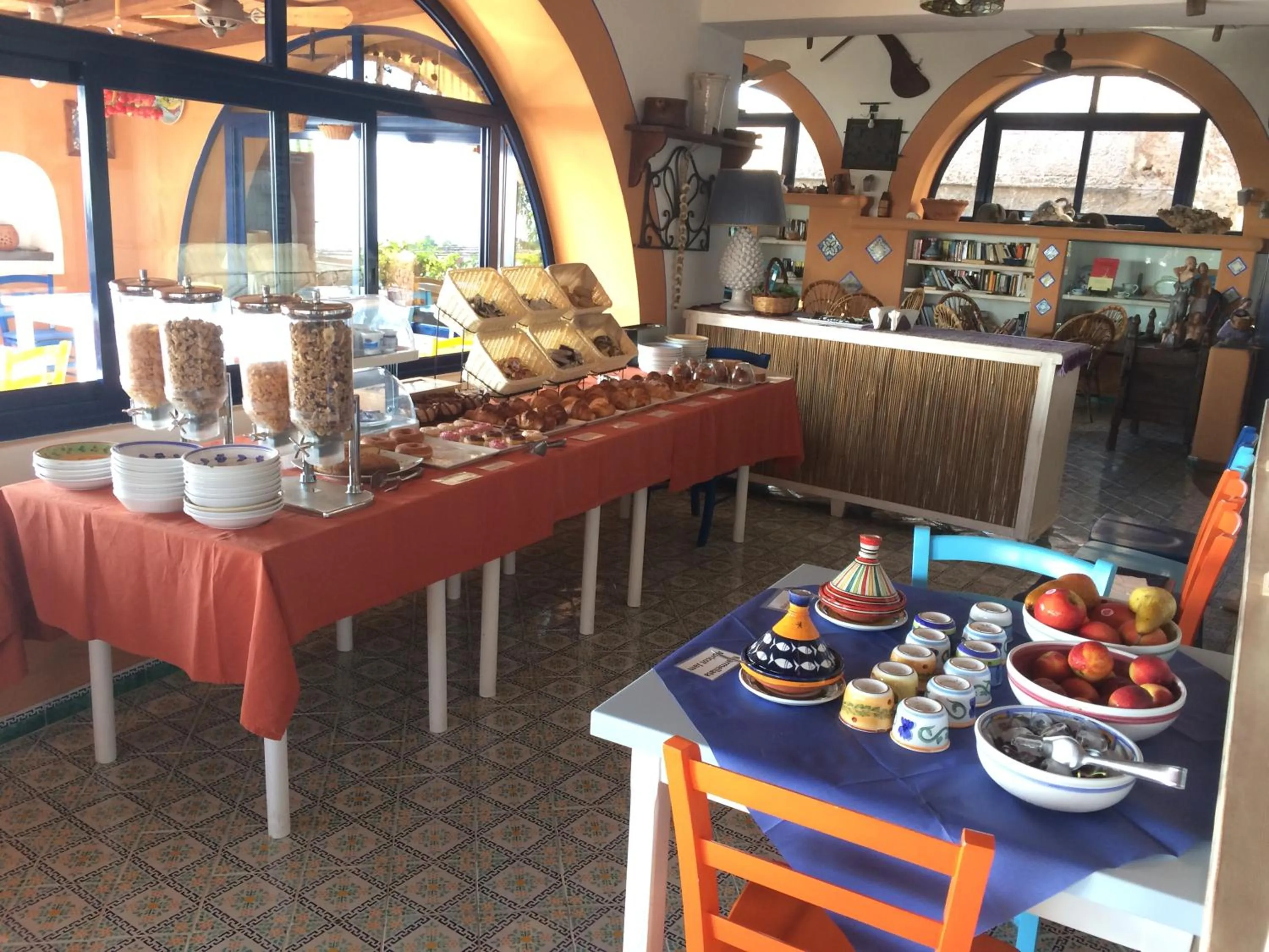 Buffet breakfast in Hotel Mamma Santina