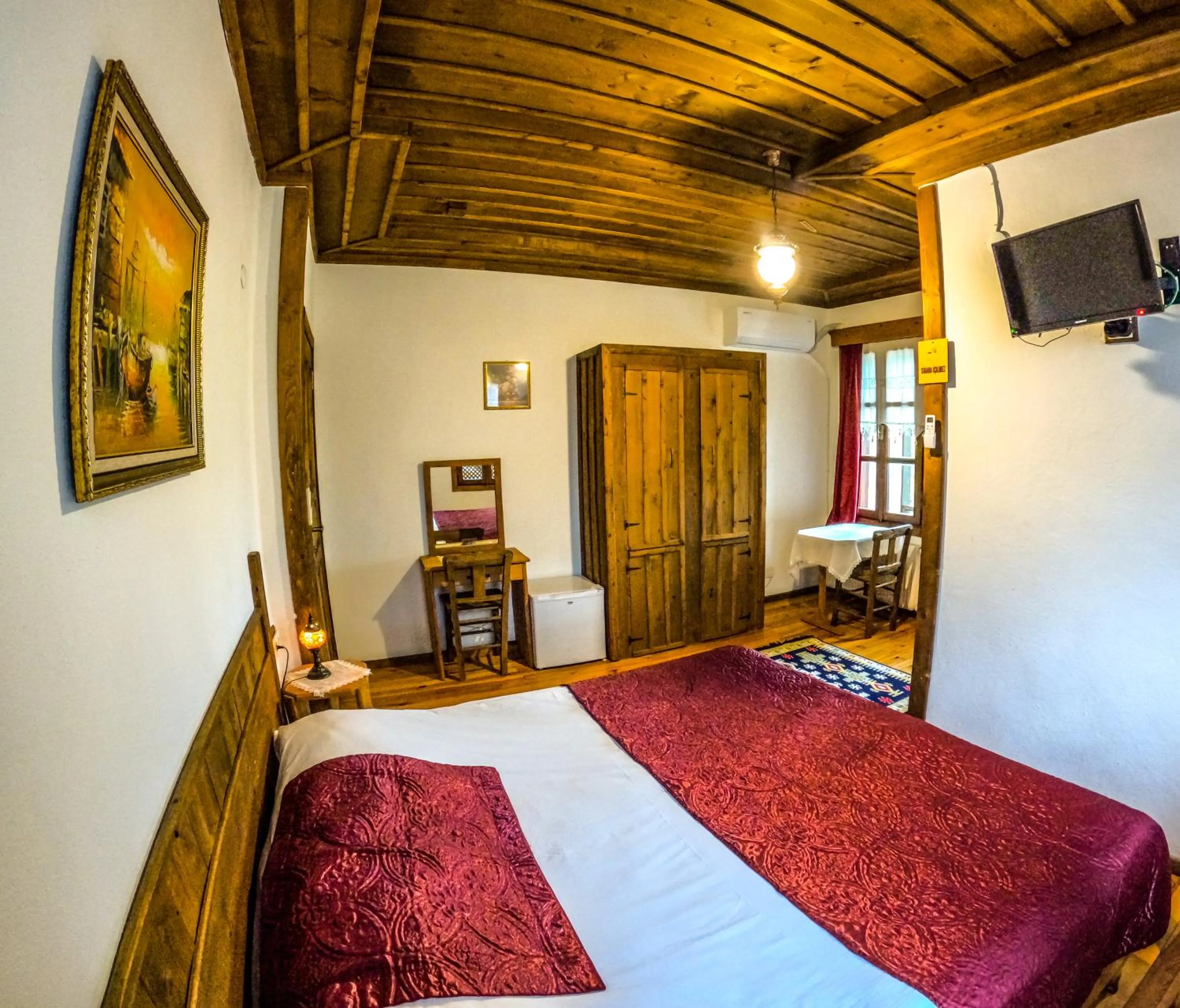 Bed in Kaf Dagi Konak Hotel