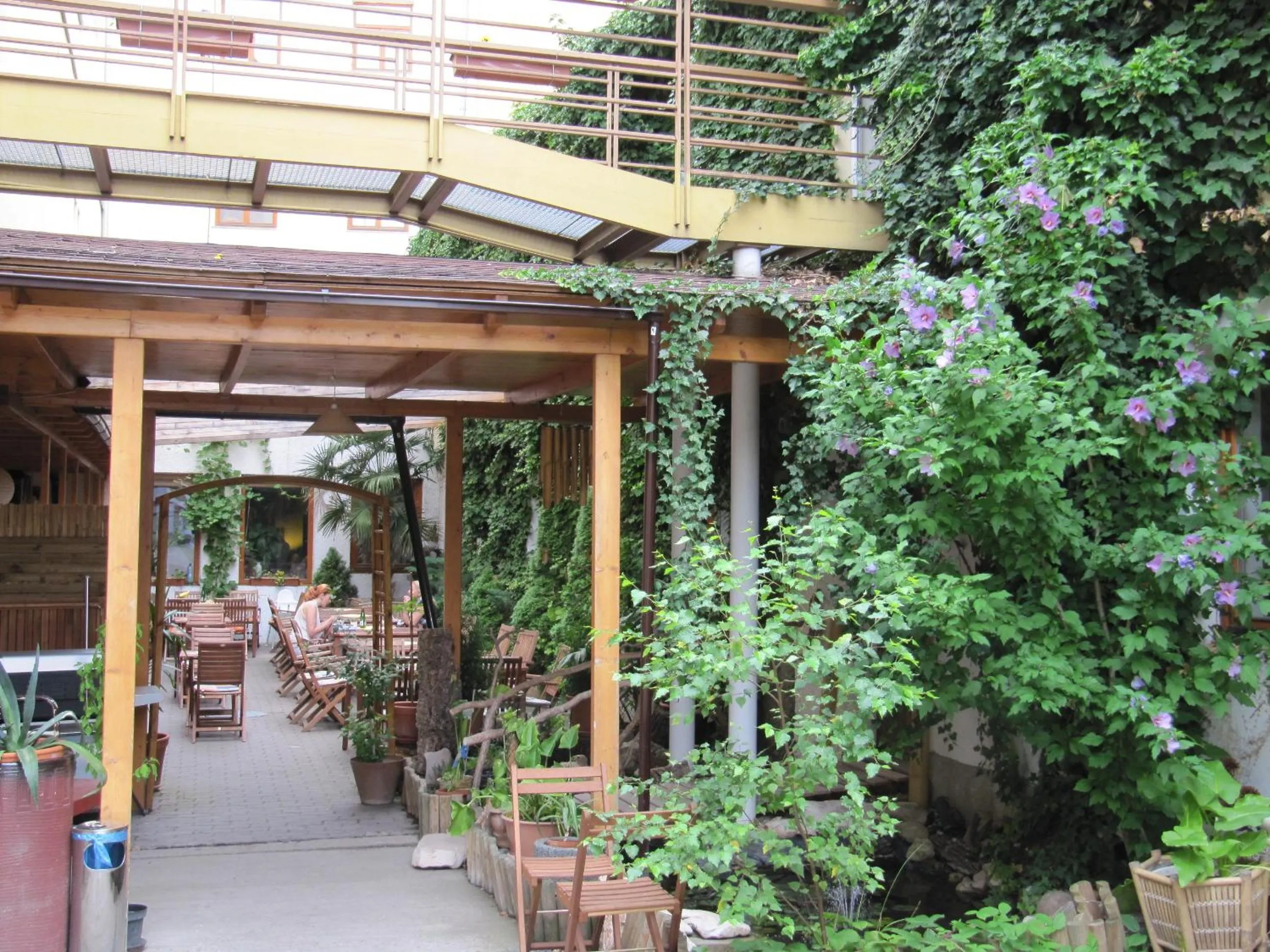 Garden in Hotel Amphone