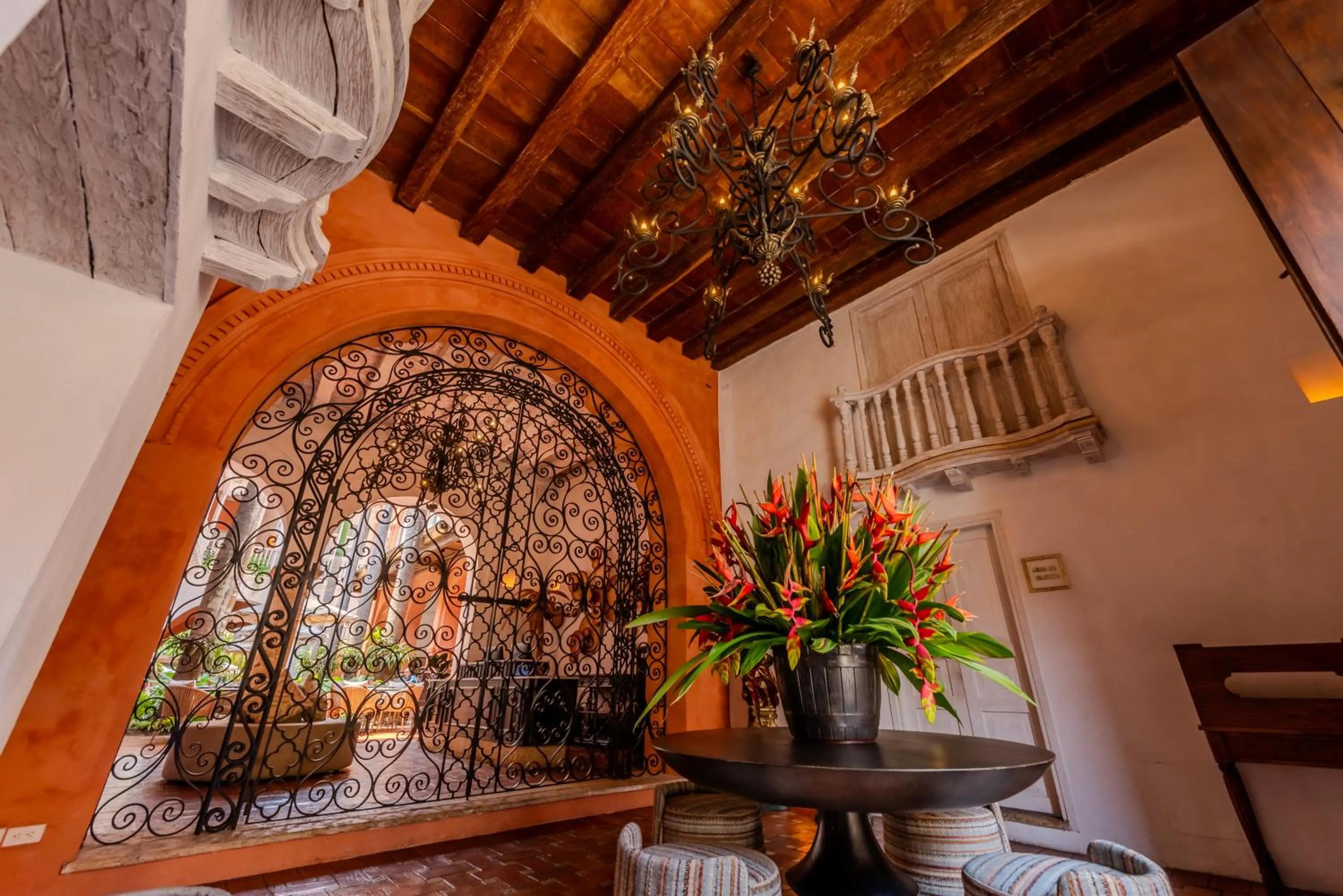 Lobby or reception in Casa Pestagua Relais Châteaux