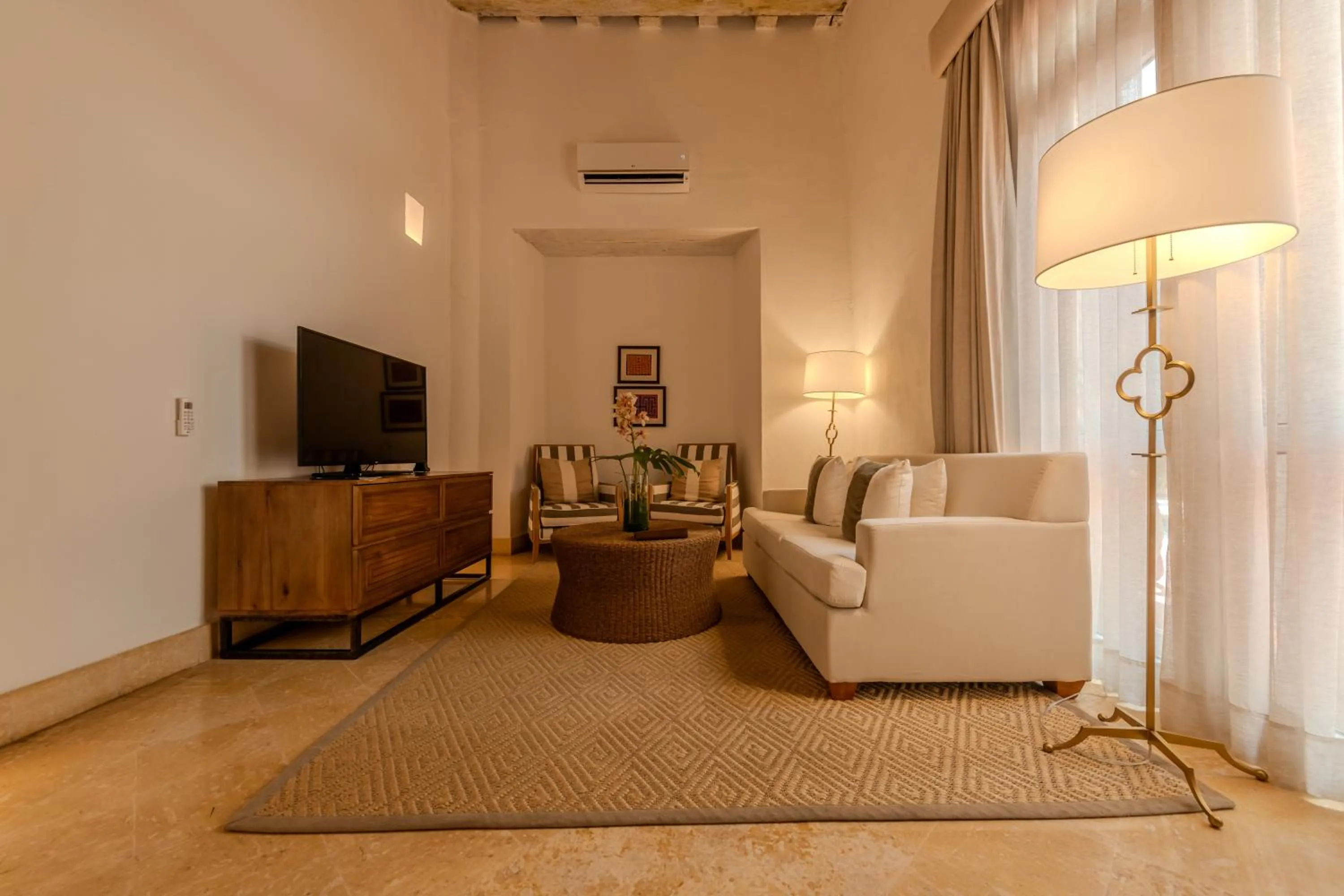 Seating area in Casa Pestagua Relais Châteaux