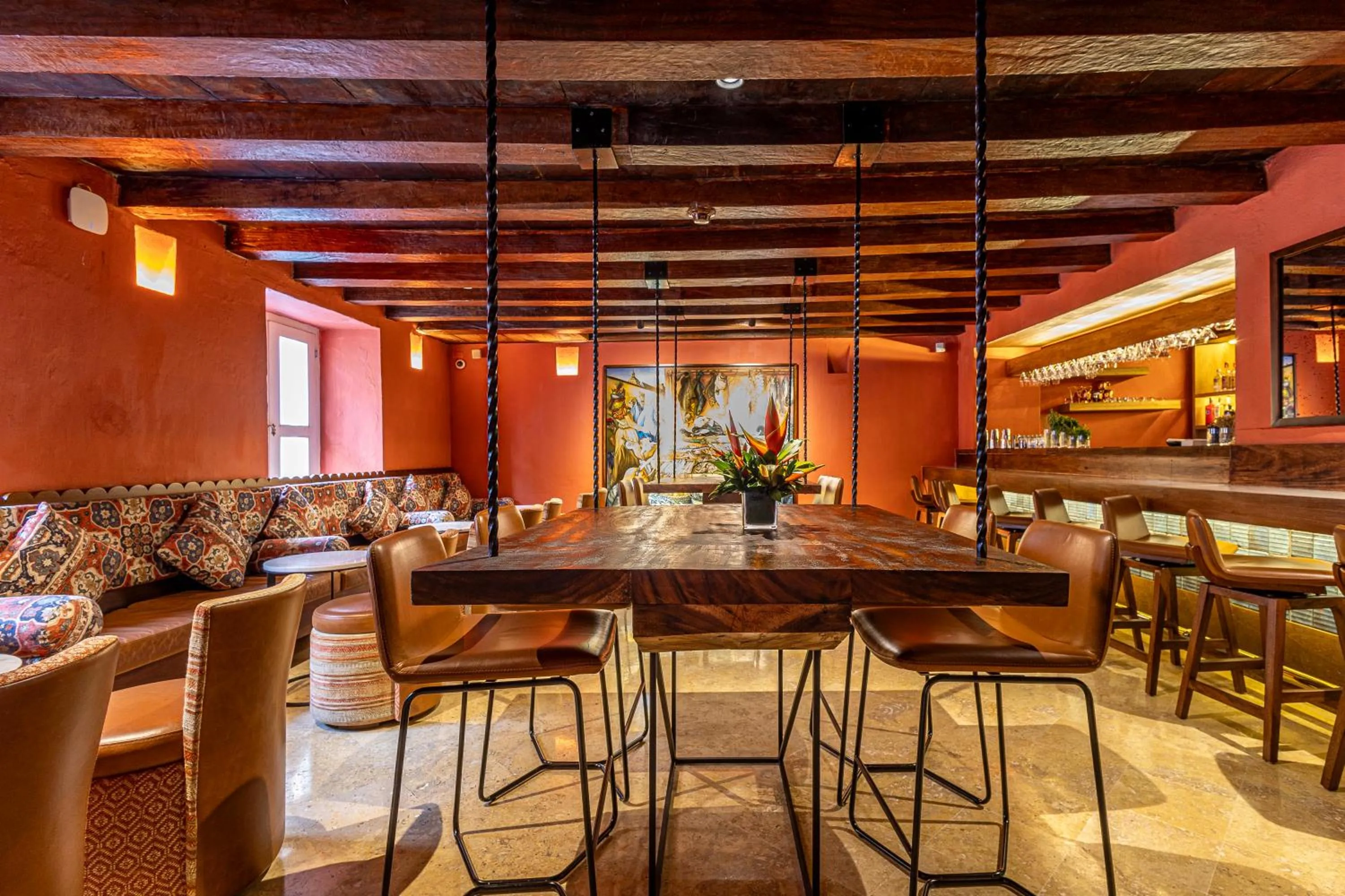 Lounge or bar in Casa Pestagua Relais Châteaux