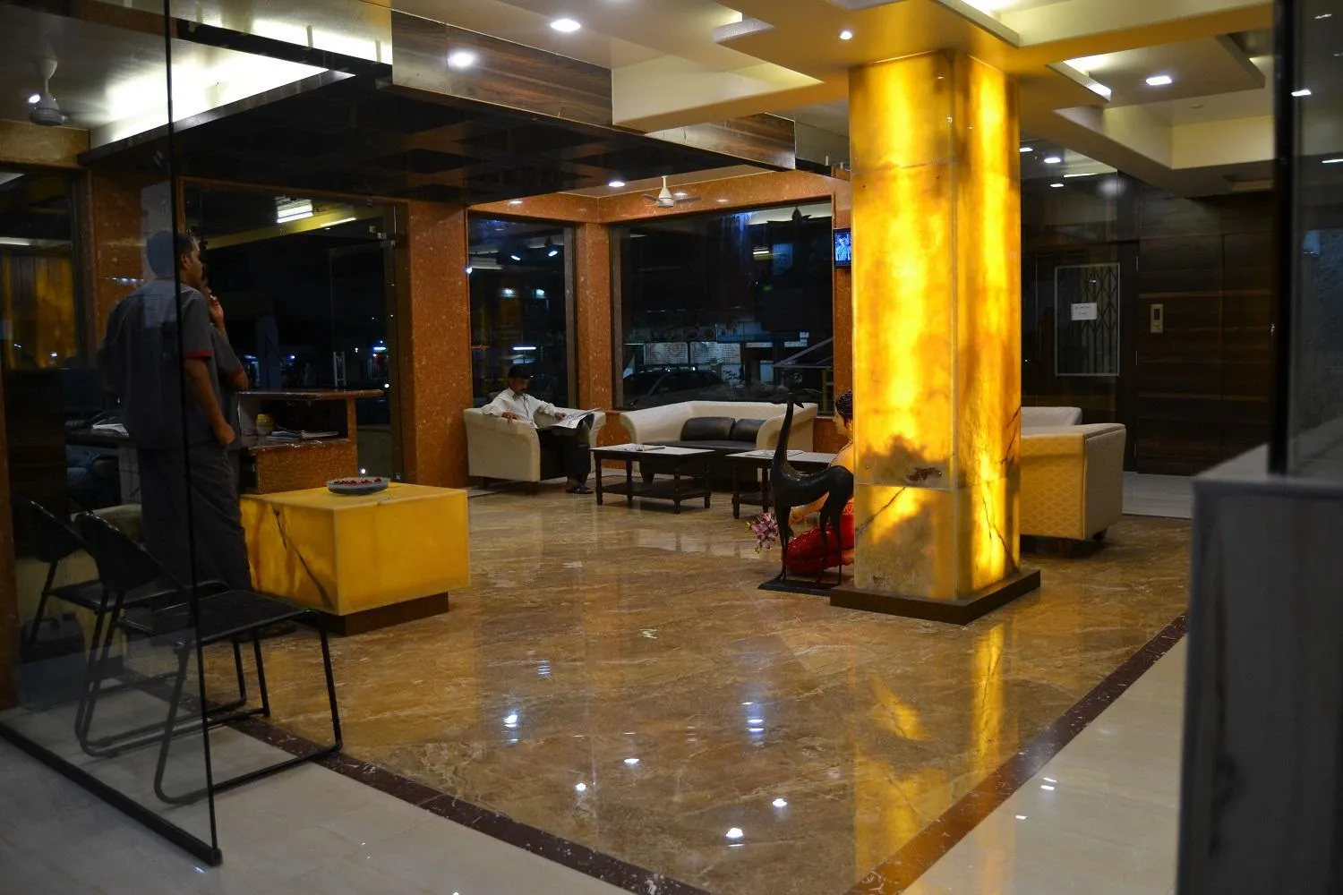 Lobby or reception in Hotel Shanti Kamal